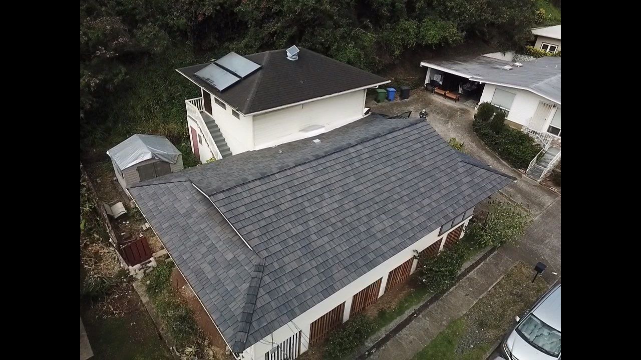 DaVinci Select Shake Conversion with TPO Cricket - Moanaloa Valley by First Class Roofing LLC