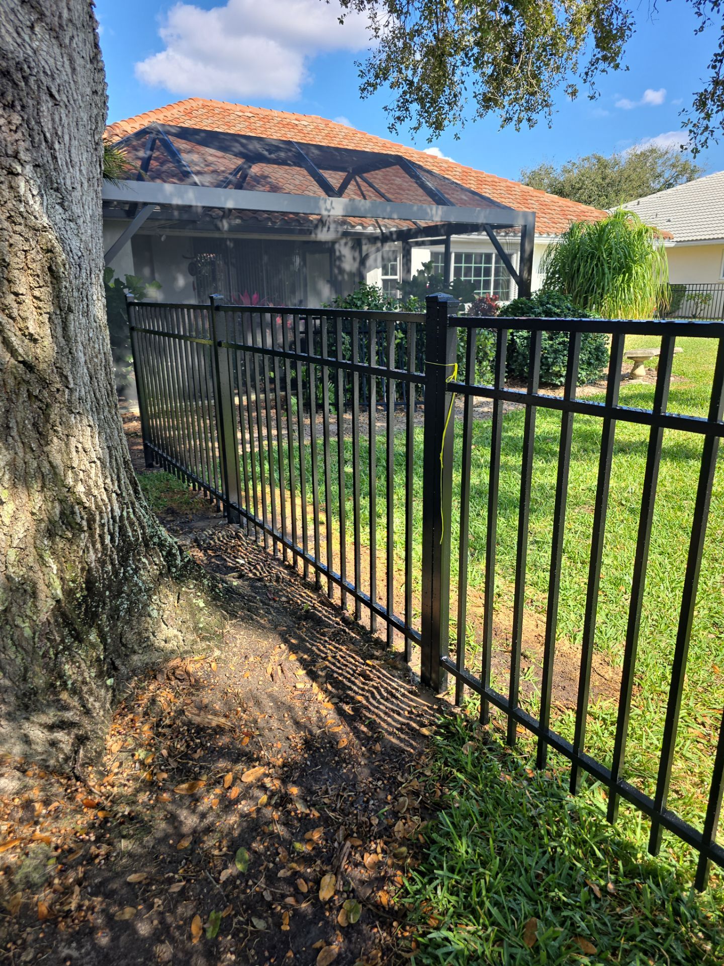 Commercial Aluminum Install in Nokomis by True Fence LLC