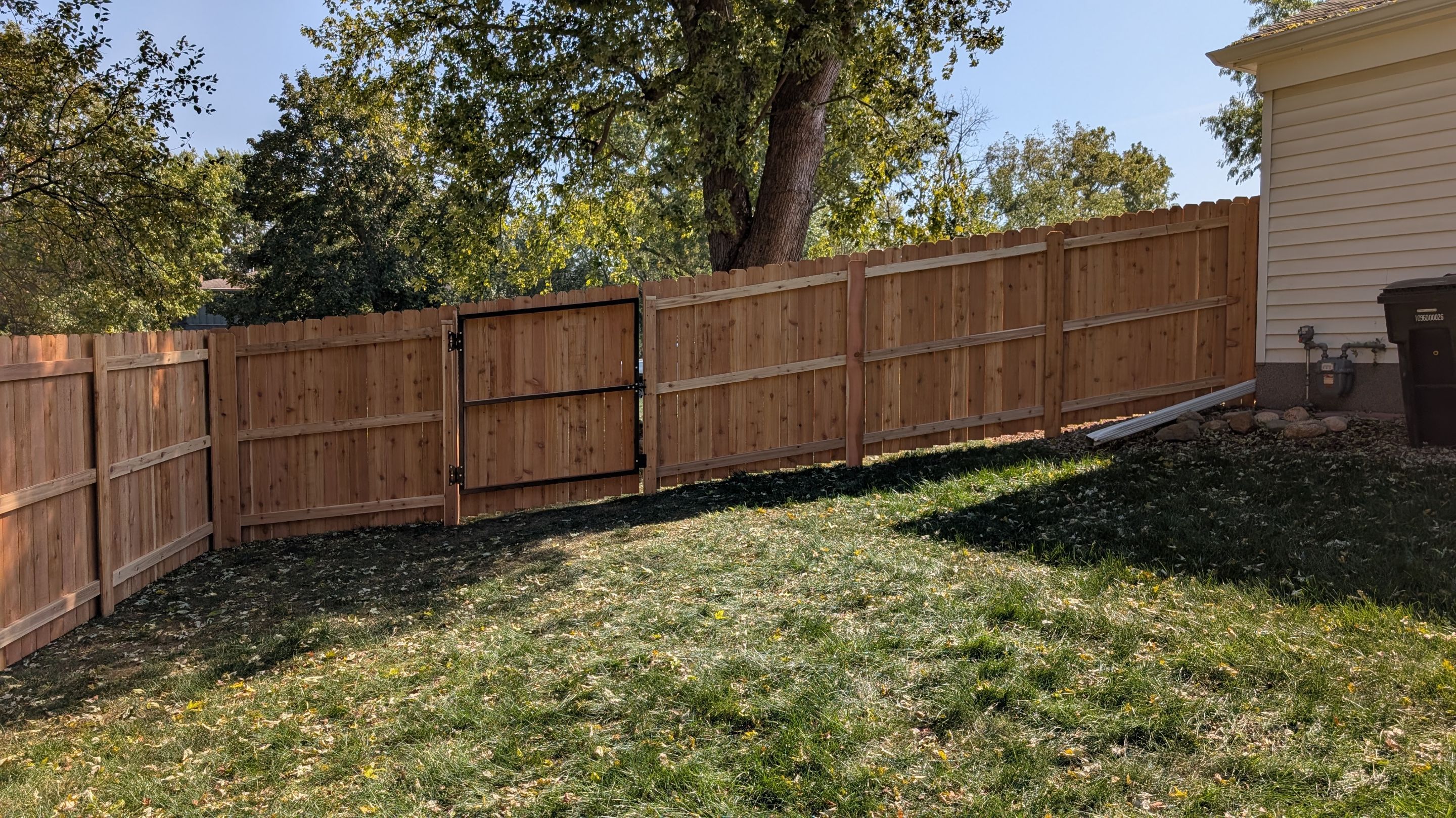 Project in Cedar Falls by Perfect Picket Fence and Stain