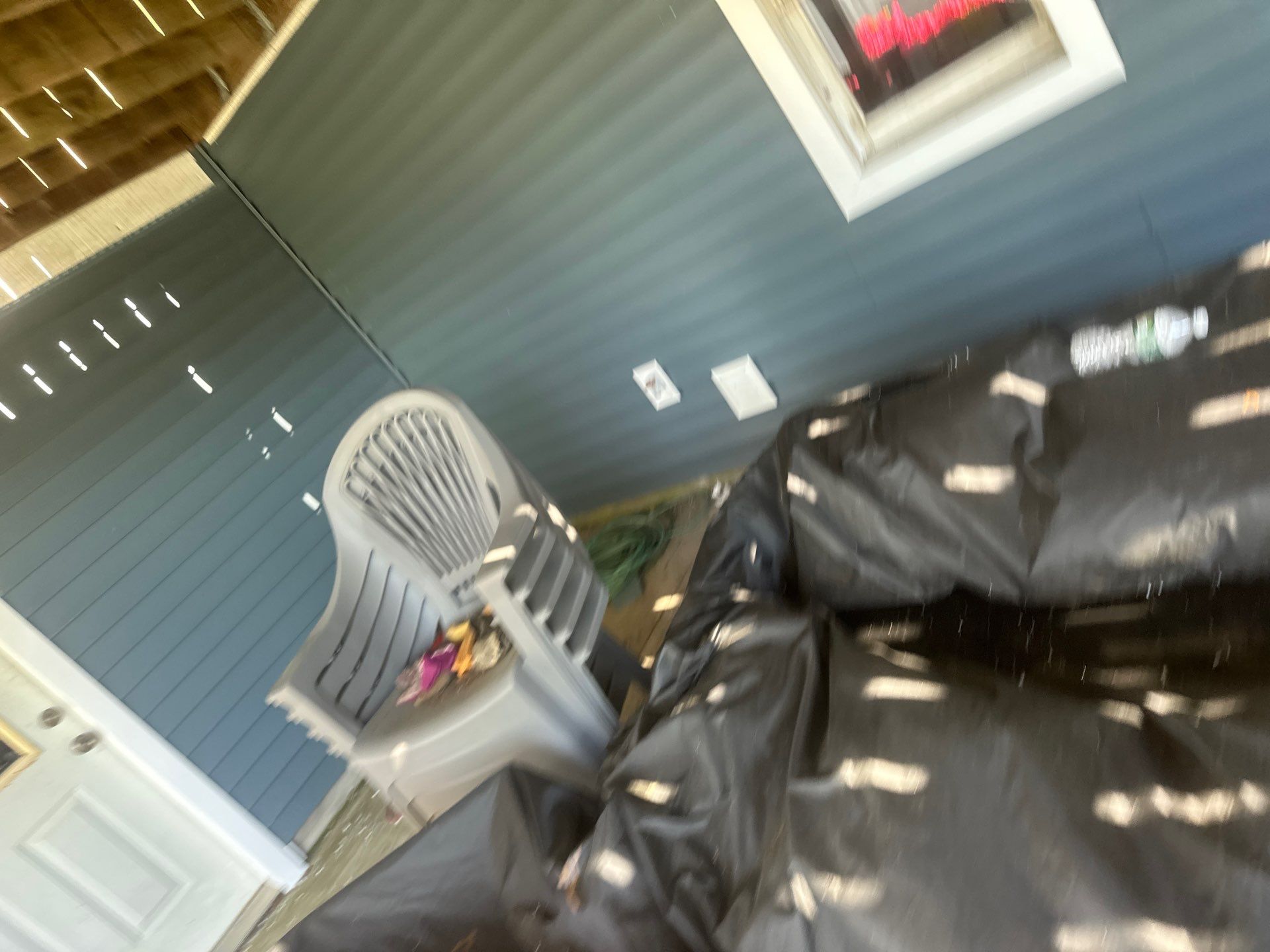 Siding Installation using Certainteed Cedar Impressions Straight Edge Perfection Shingles - D7 - Pacific Blue by A Plus Exterior