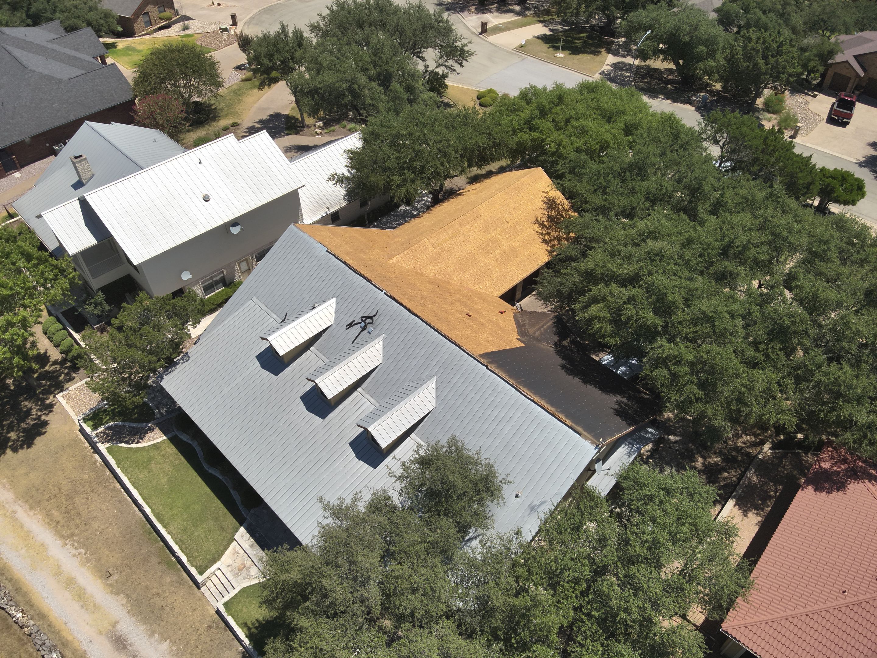 Metal Roof Replacement in Burnet, TX by Action Exteriors Austin