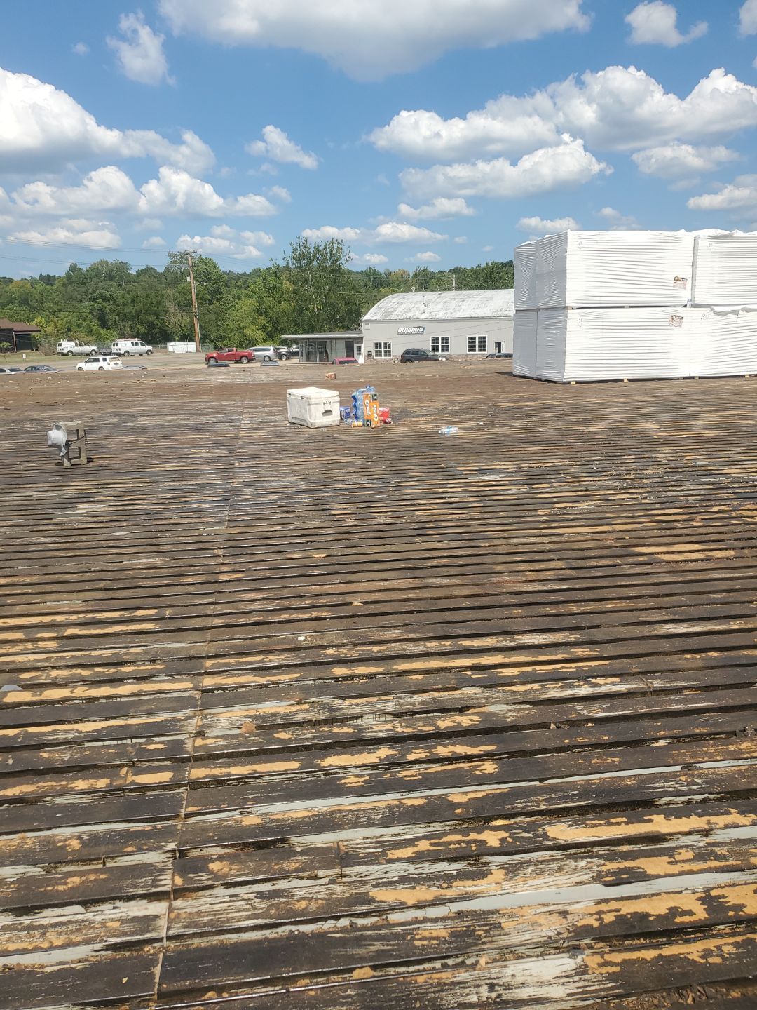 Commercial Roofing Installation using EPDM  by Rainstoppers Roofing