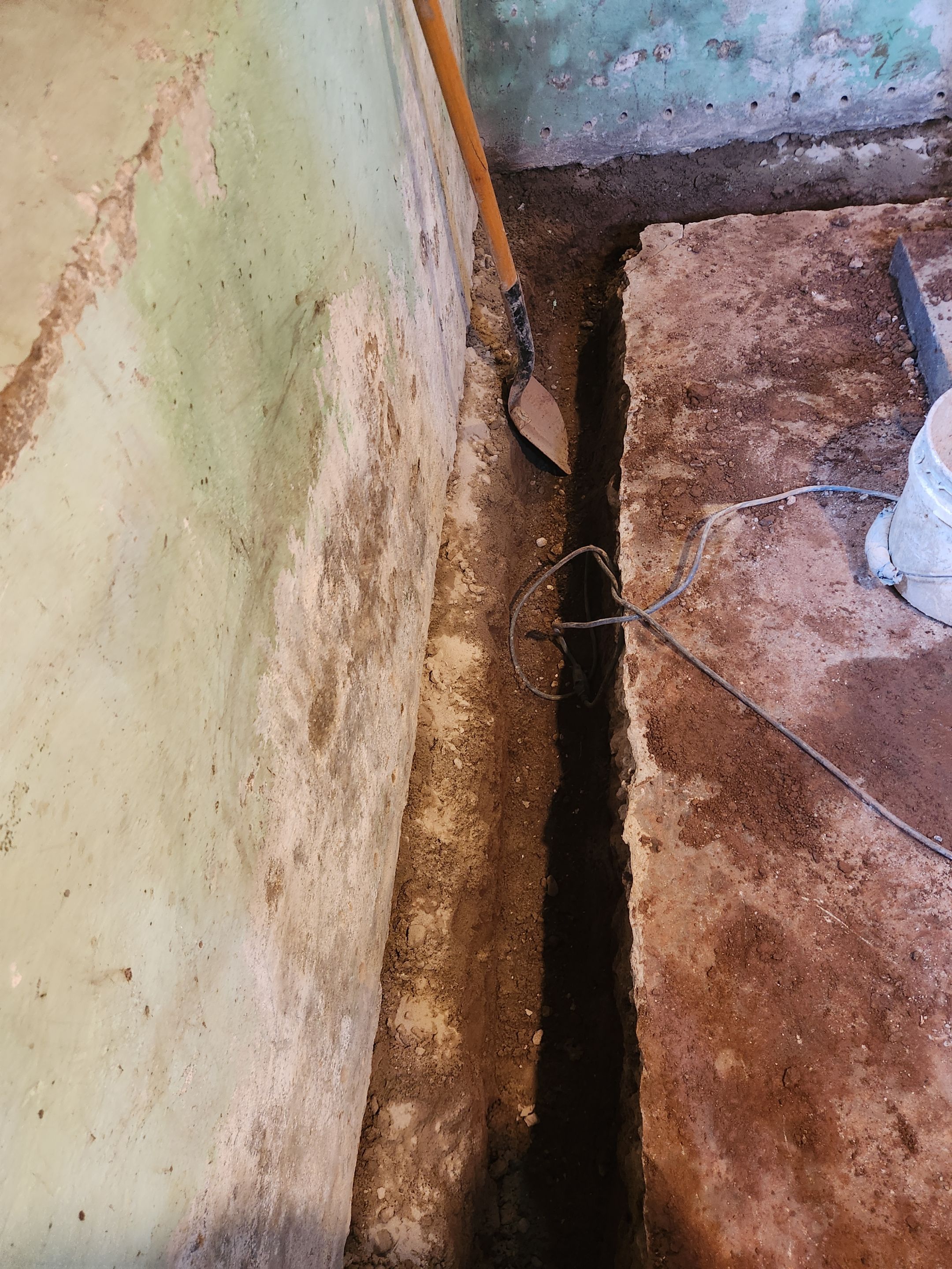 Interior French Drain West Orange NJ by Pure Service Pro, LLC 