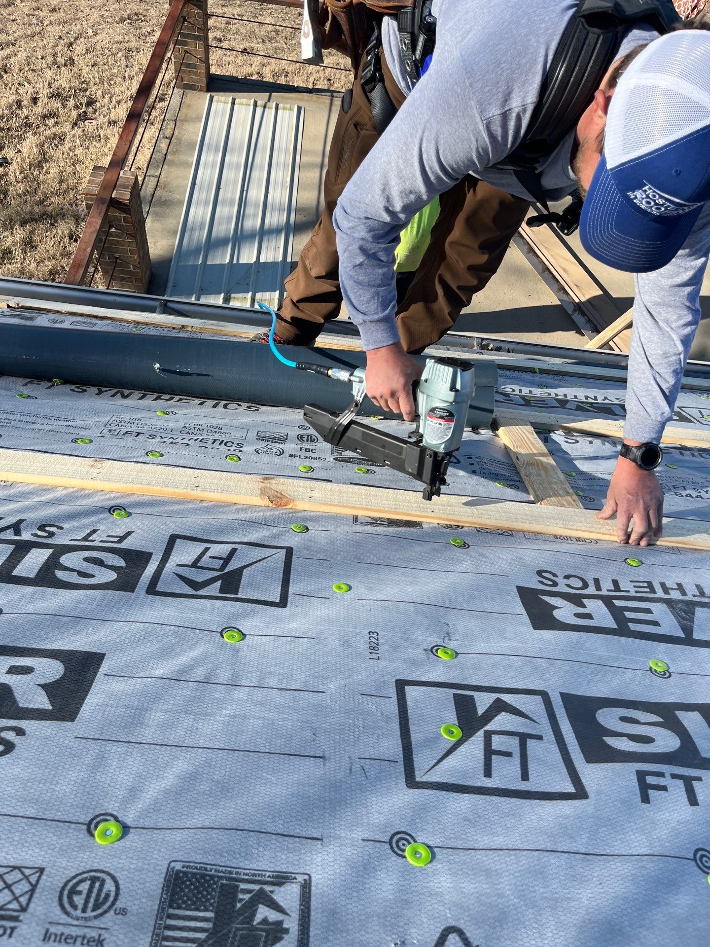 Residential Metal Roof Replacement using Reed's Metals: 26 GA. Colored Residential Metal Panels (Ivory) by Hostetler Roofing