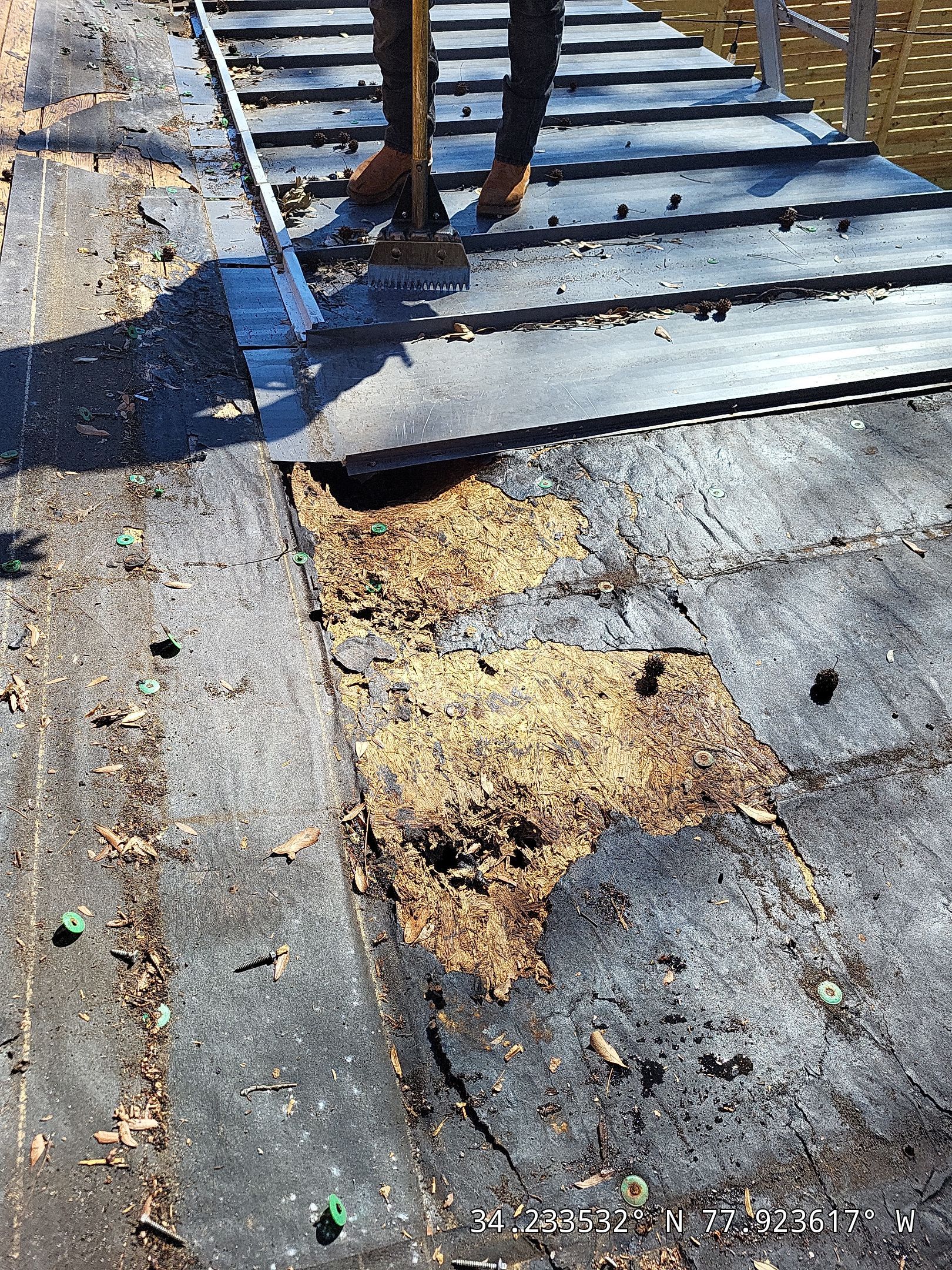 Low Slope Flat Roof Repair in Forest Hills, Wilmington NC by RGR Construction and Roofing, LLC