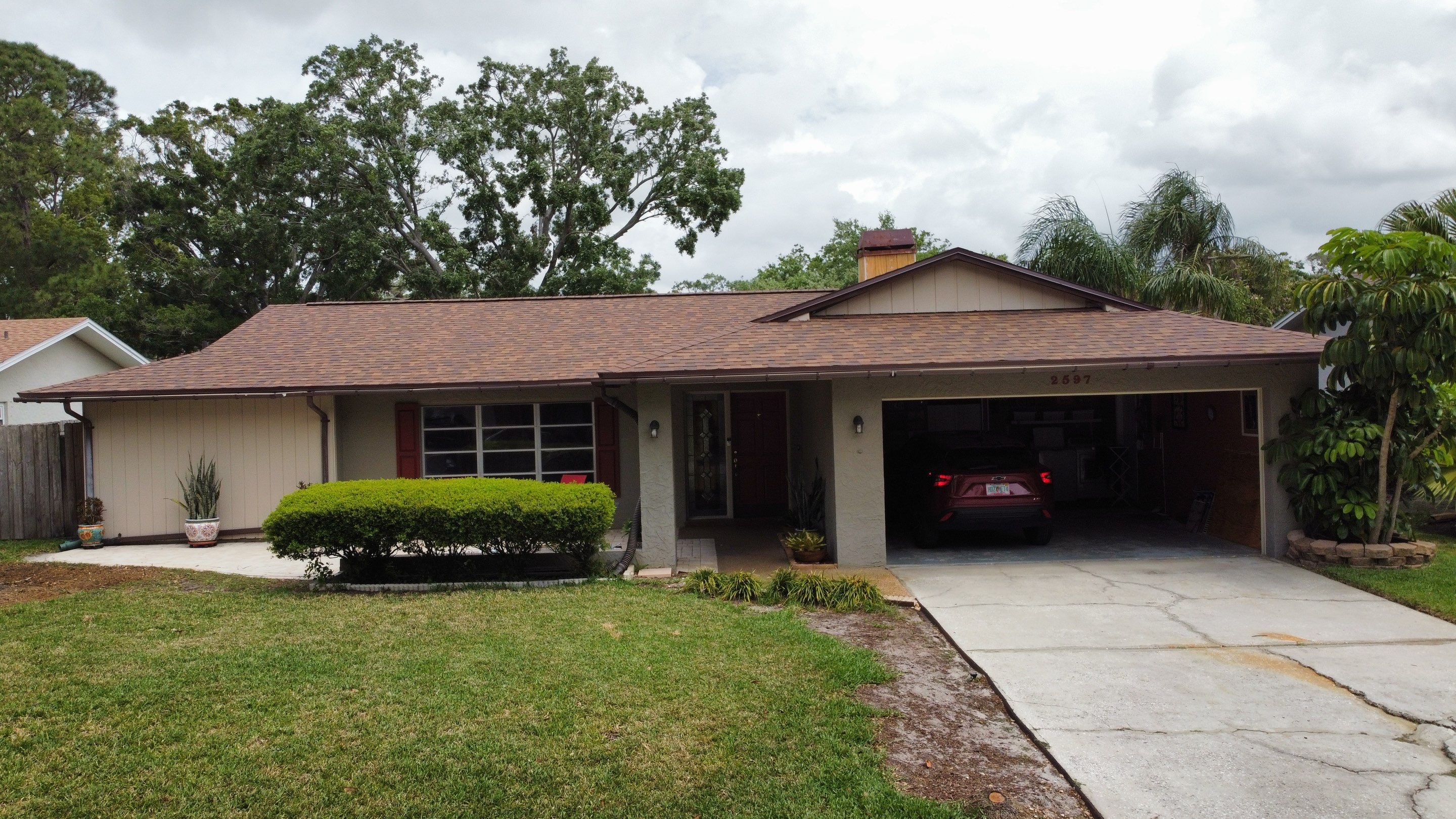 Roof replacement in Clearwater, FL. by Steadfast Roofing