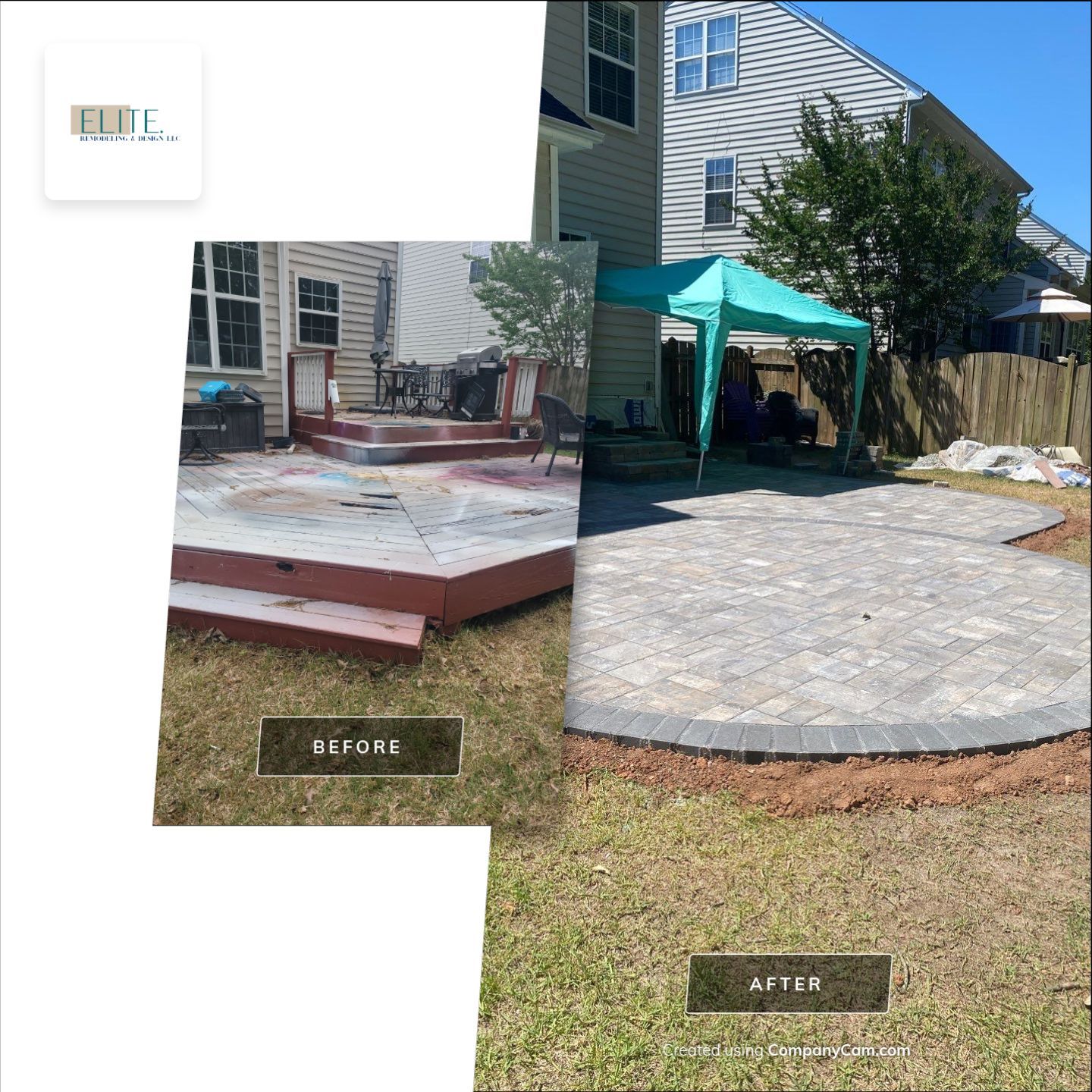 From Rotted to Remarkable: A Stunning Holly Springs Patio Transformation by Elite Remodeling and Design LLC