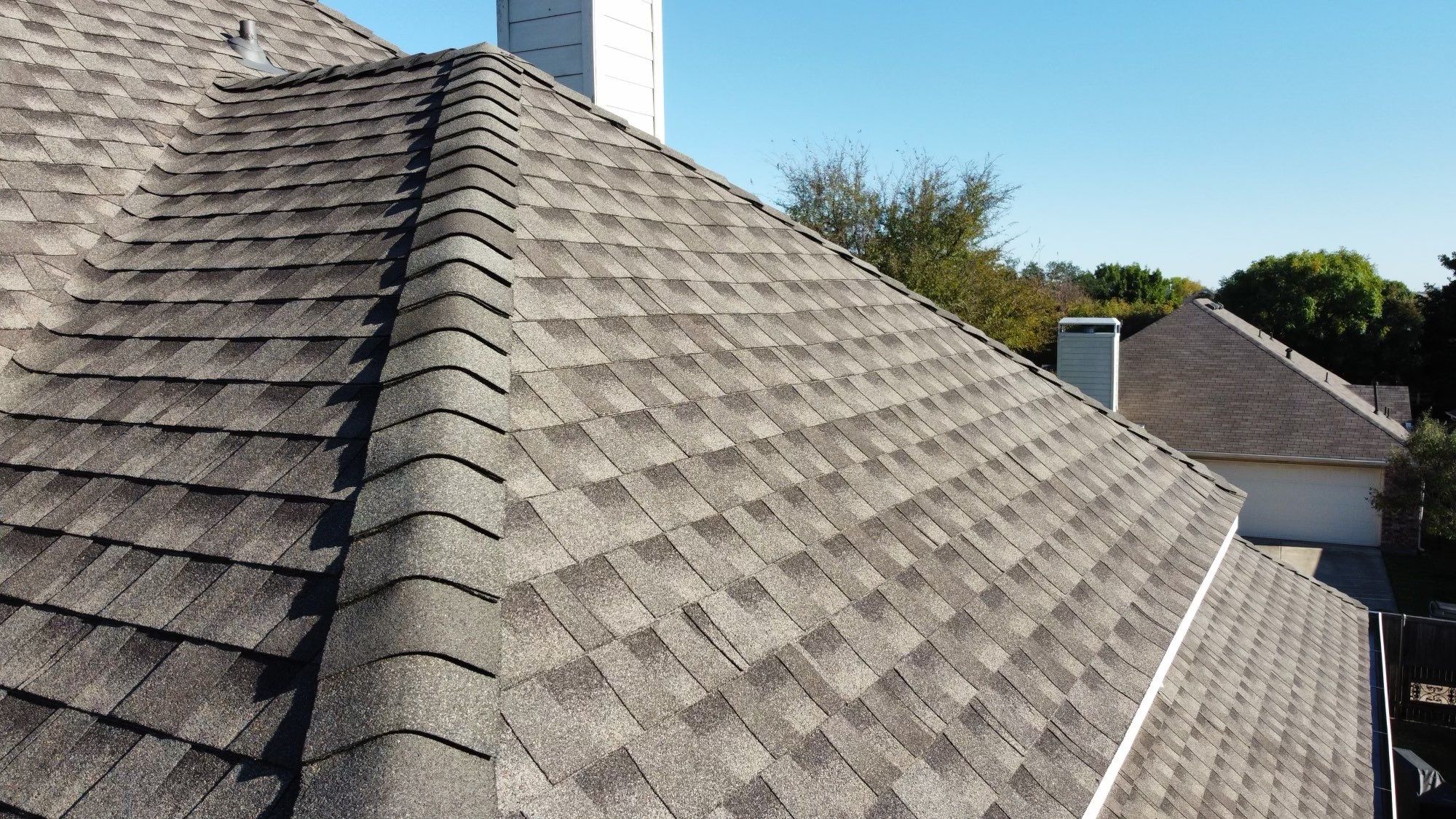 Residential Roofing Installation using GAF Timberline HDZ Weathered Wood by OneSource Roofing and Restoration