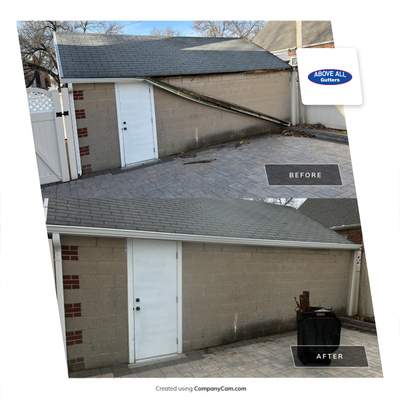 Queens Garage Fascia Rebuild + New 5" Seamless Gutter