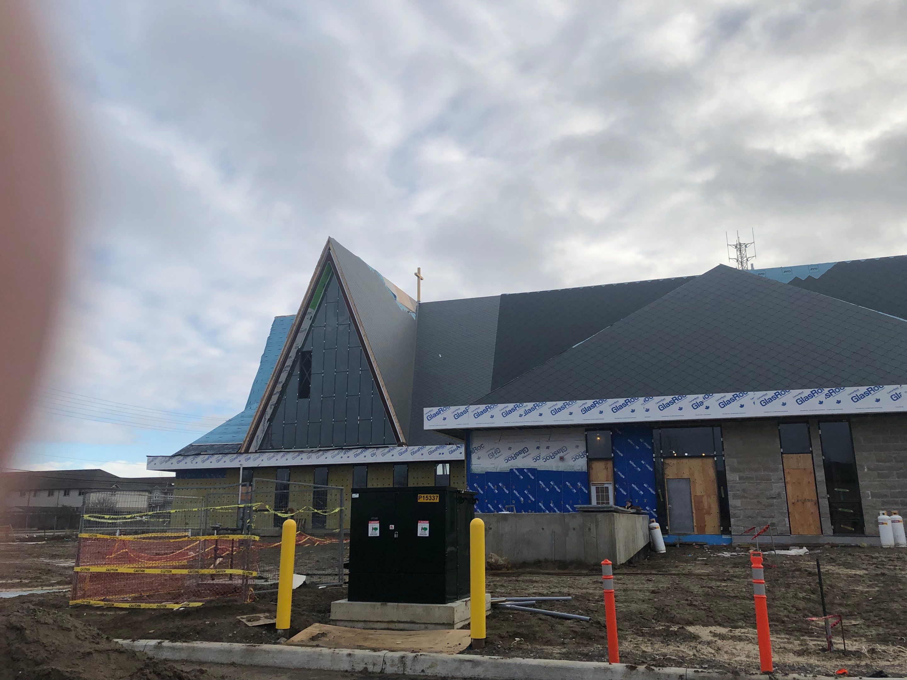 Commercial Roofing Installation using Diamond Tile Metal Shingles , Tpo Flat Roof by Jay Carter Roofing & Sheet Metal