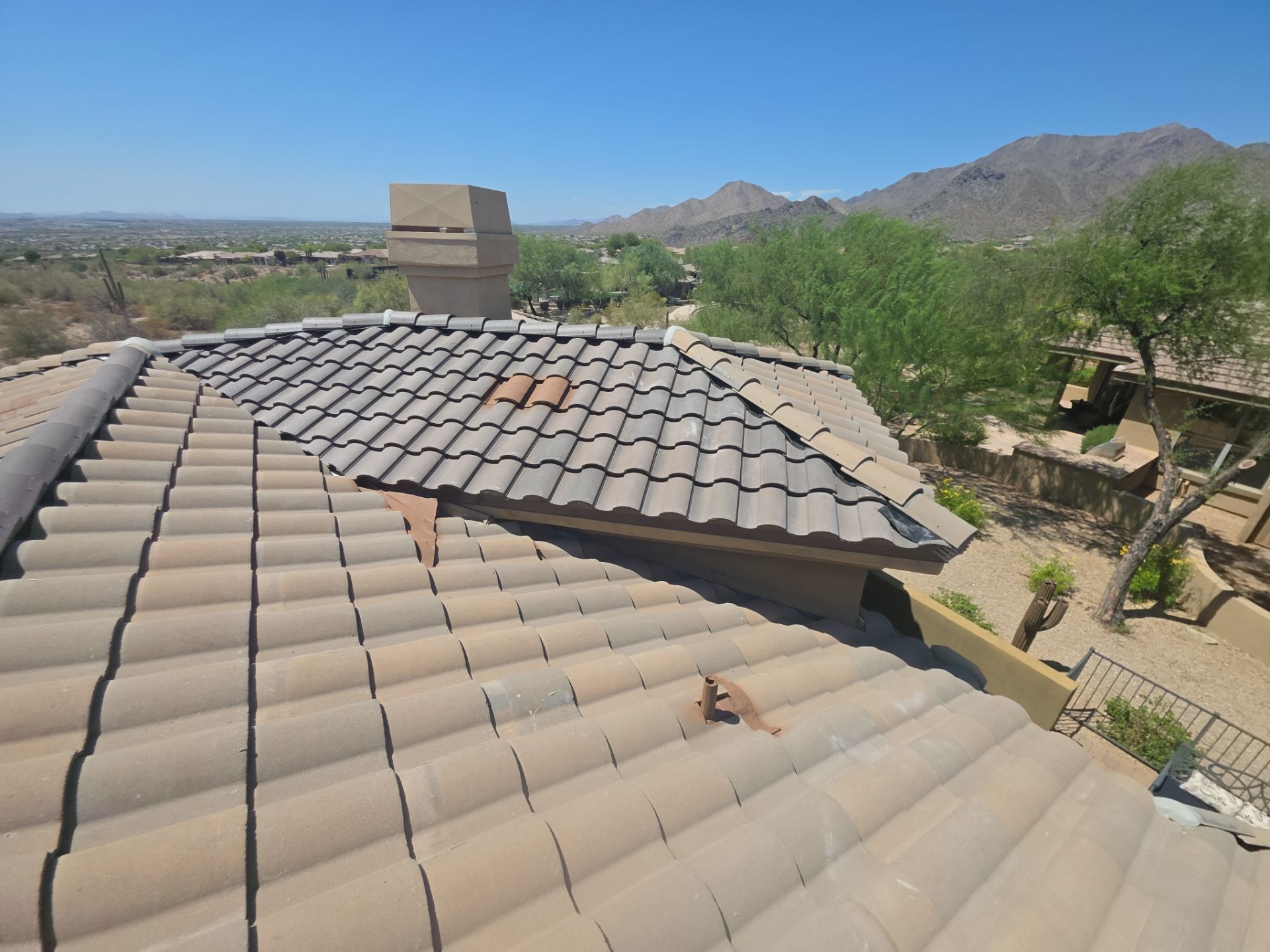 Tile Reset in Northern Scottsdale by Weather-Tite Roofing