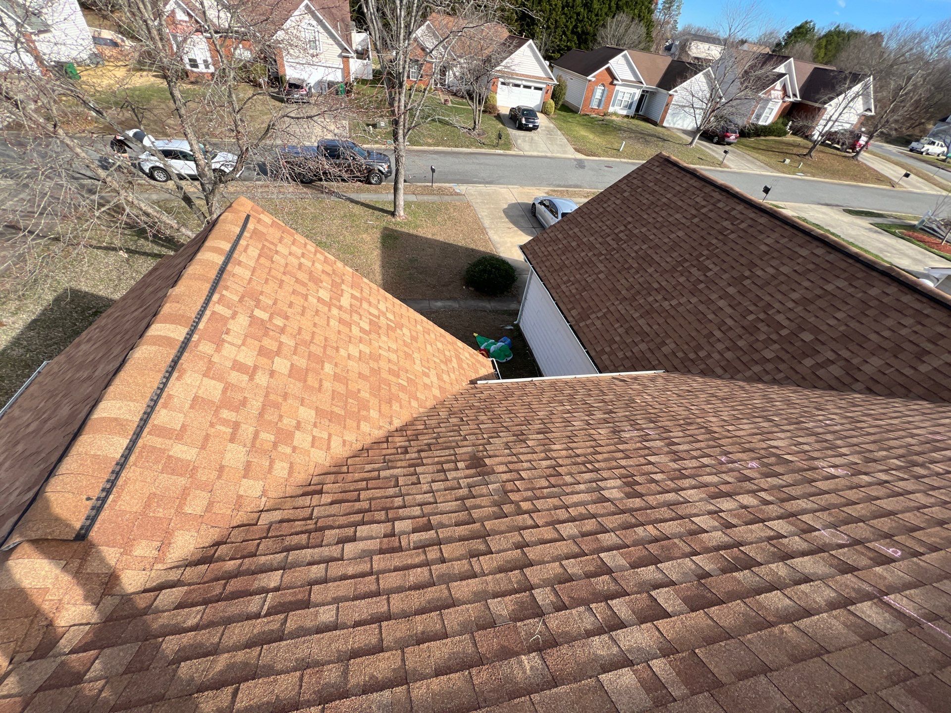 Residential Roofing Installation using GAF Timberline HDZ Charcoal by RISE Roofing & Restoration, LLC