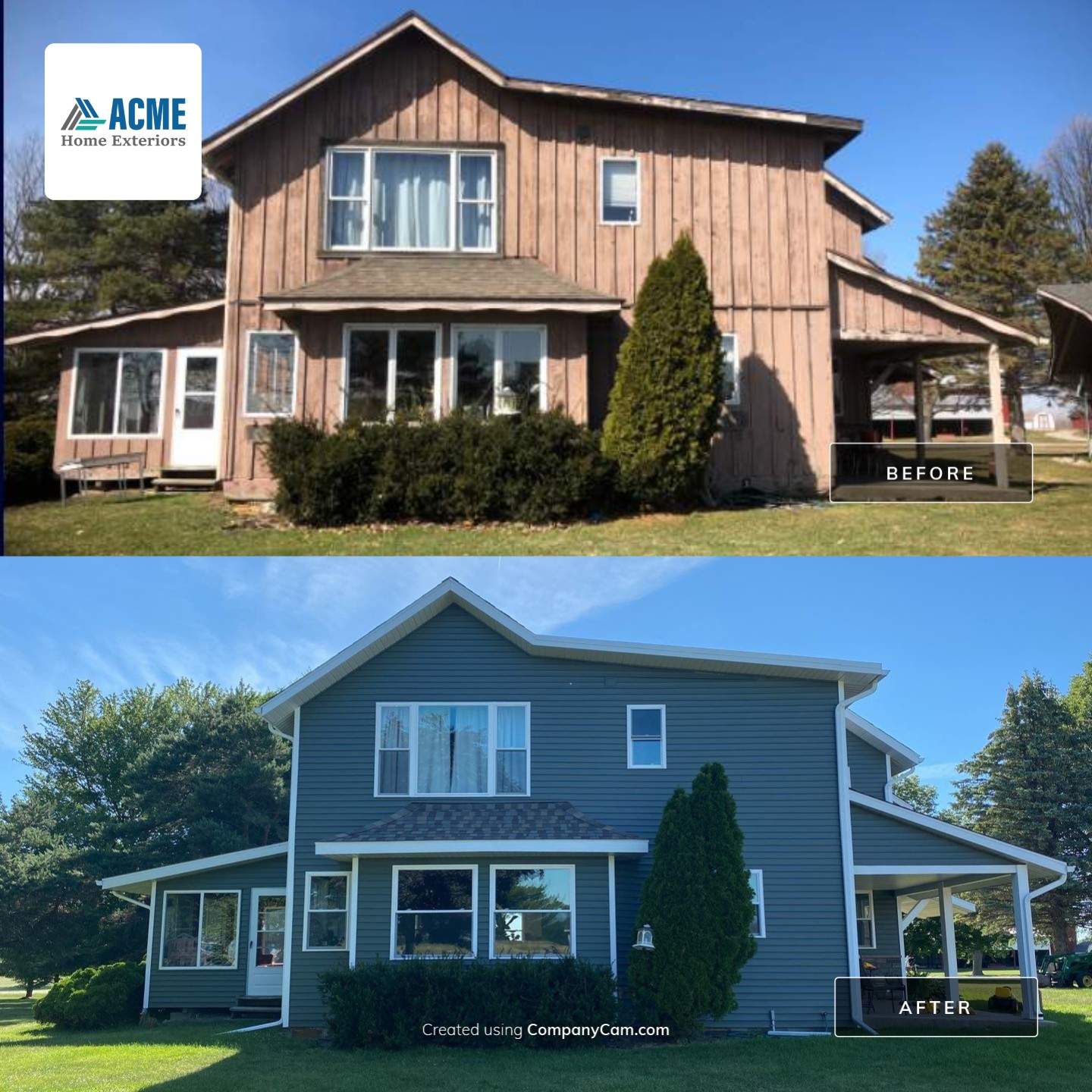 Residential Roof, Siding and Windows by Acme Exteriors