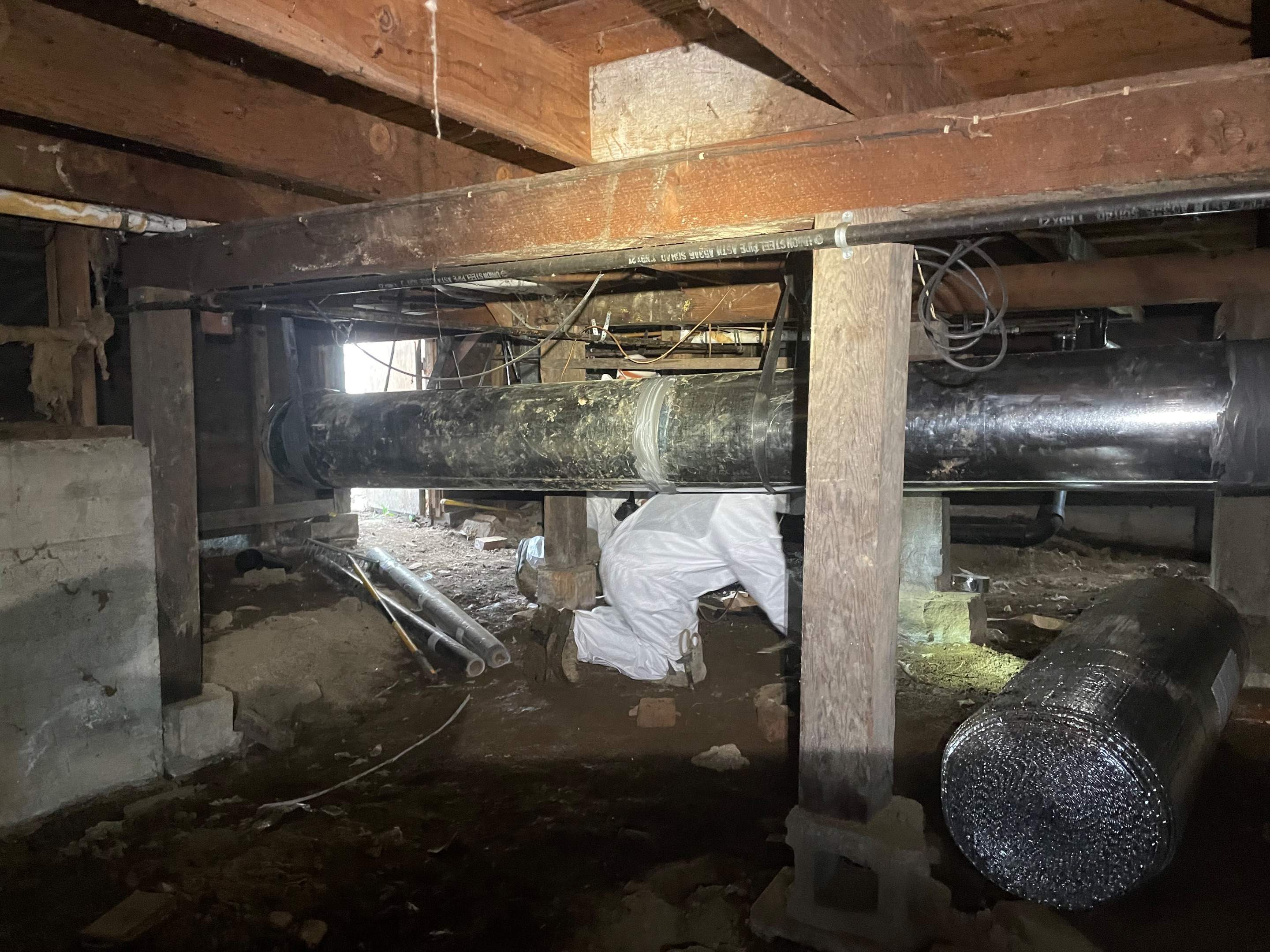 Crawlspace Transformation by Hausmeister Home Services INC