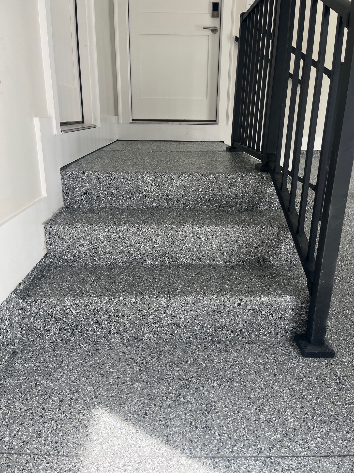 Garage Floor Coating using Wombat by My Garage Floor Guys