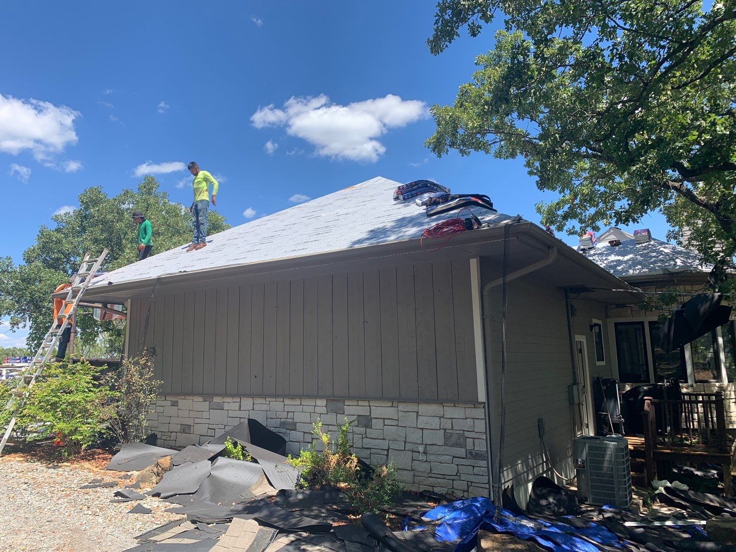 Roof Replacement near Ada by BANA Roofing and Solar Supply