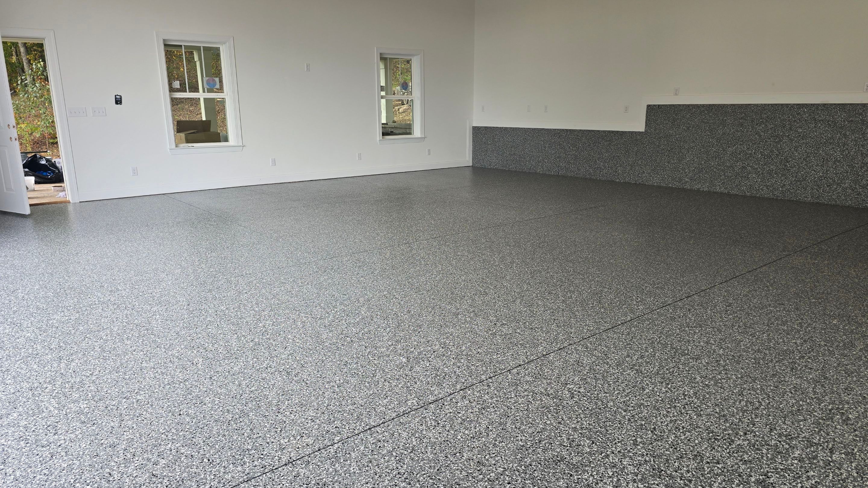 Garage using Wombat by Elite Floor Solutions