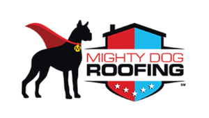Logo for Mighty Dog Roofing