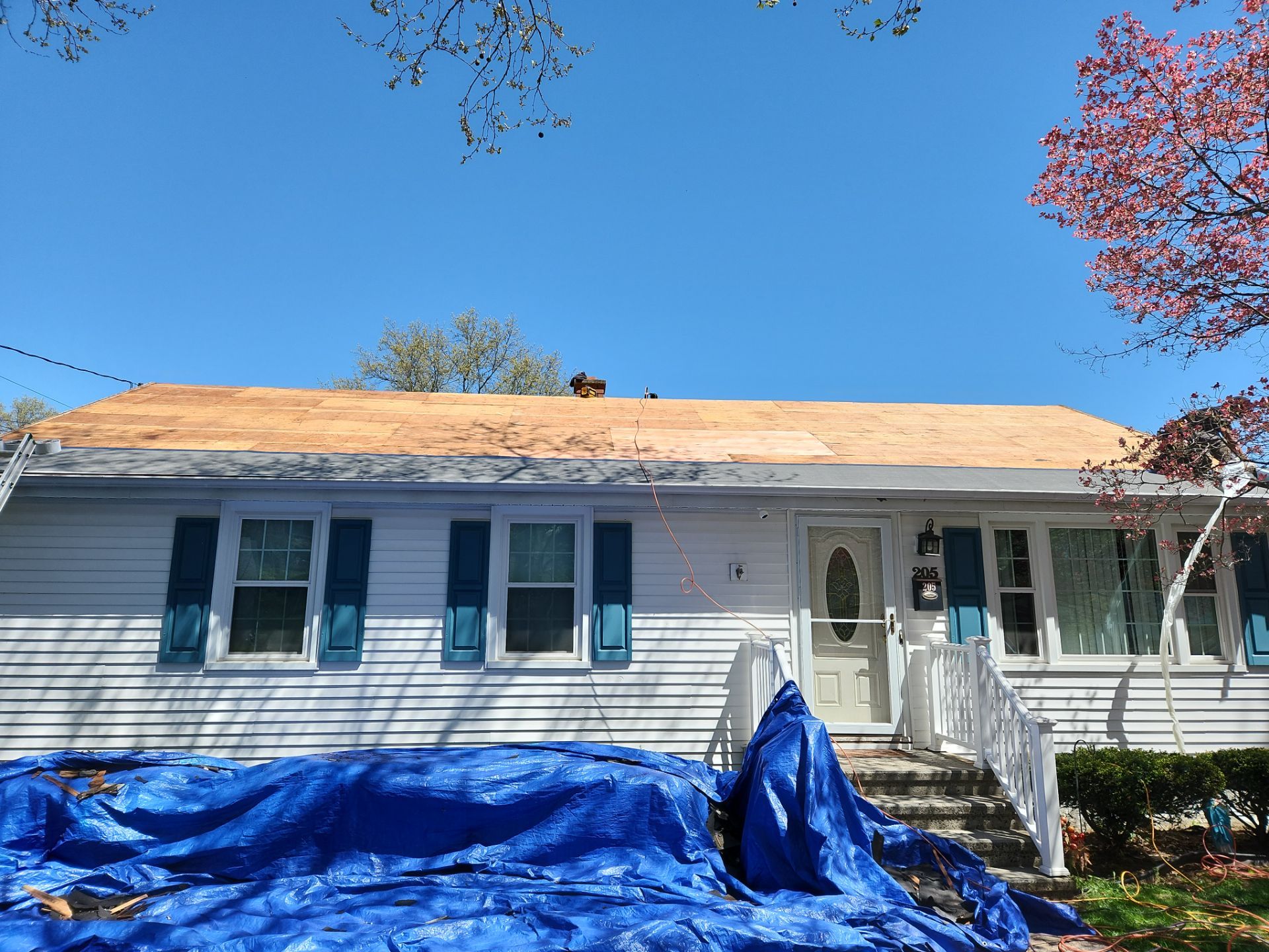 Residential Roofing Installation and Structural Plywood Replacement in Stratford by A Plus Exterior