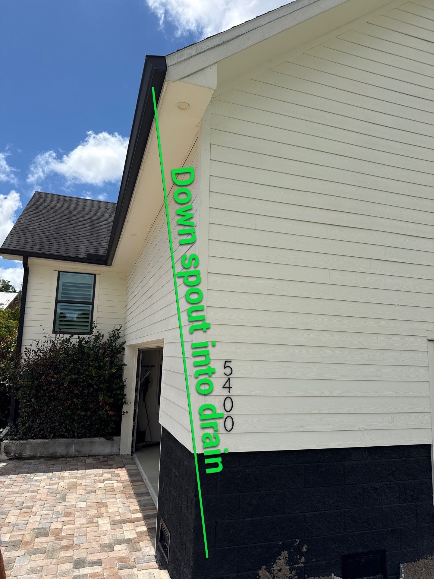 Black K-Style Seamless Gutters in Fort Myers FL by Gutter Professors