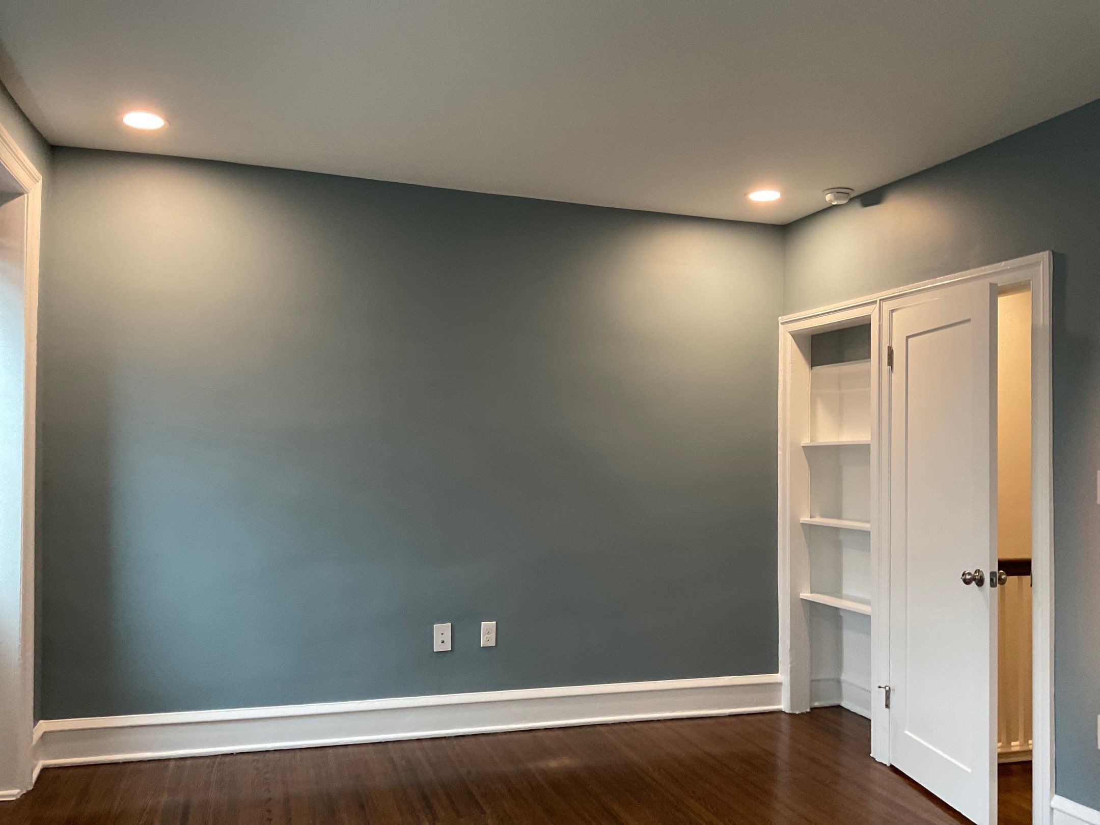 A Colorful, Calming Interior with Soft Greens and Bold Accents by Groovy Hues