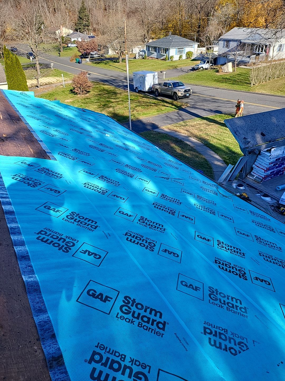 Residential Roofing Installation using GAF Timberline  by A Plus Exterior