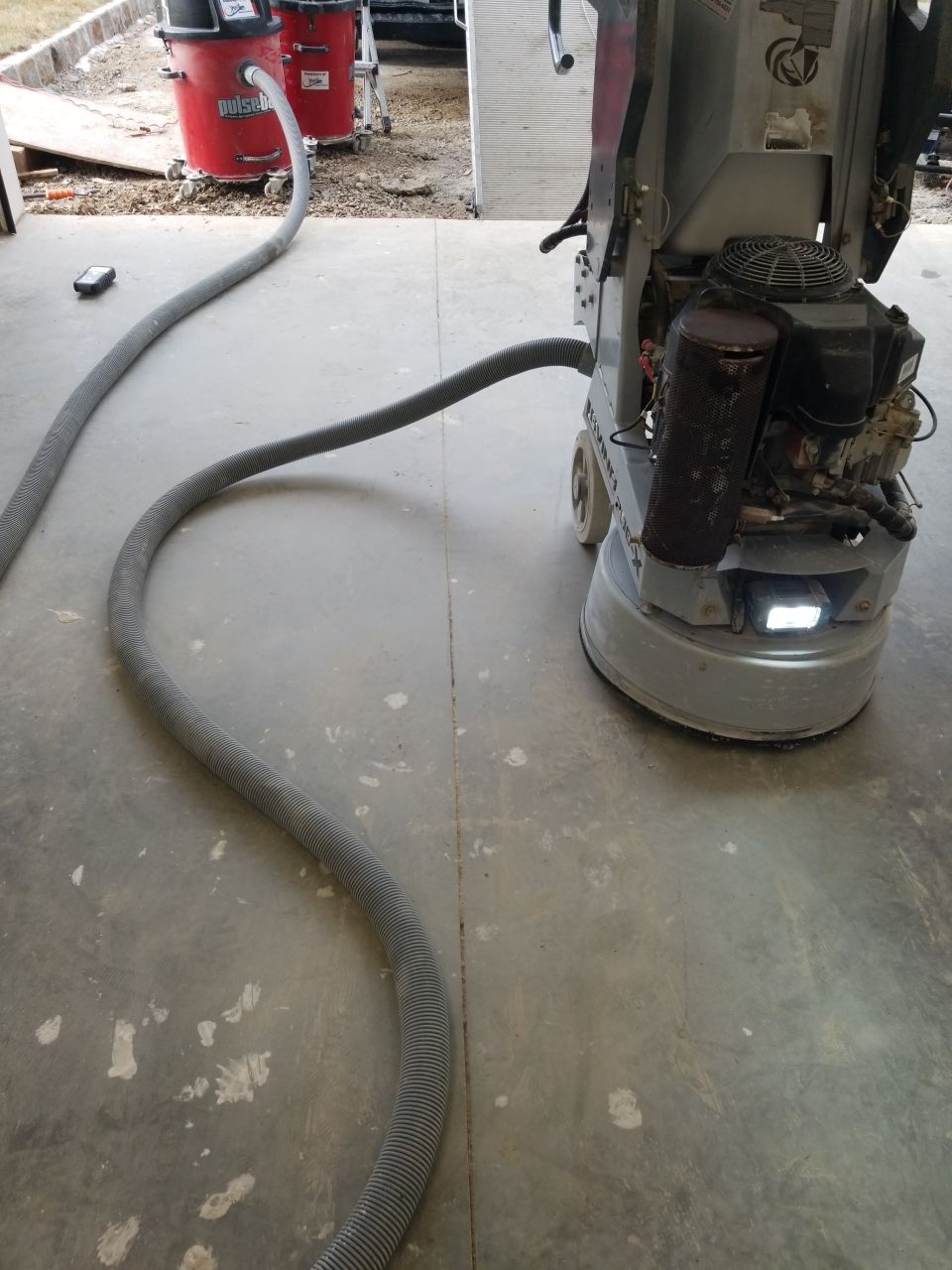 Garage Floor in Sandstone by Spectrum Painting, LLC