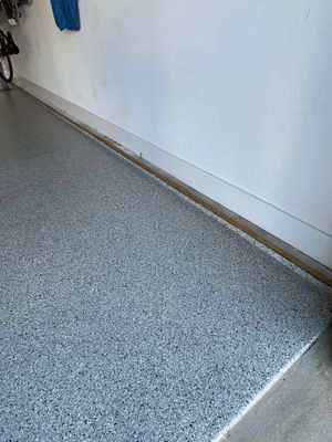 Garage Floor Coating using Cabin Fever