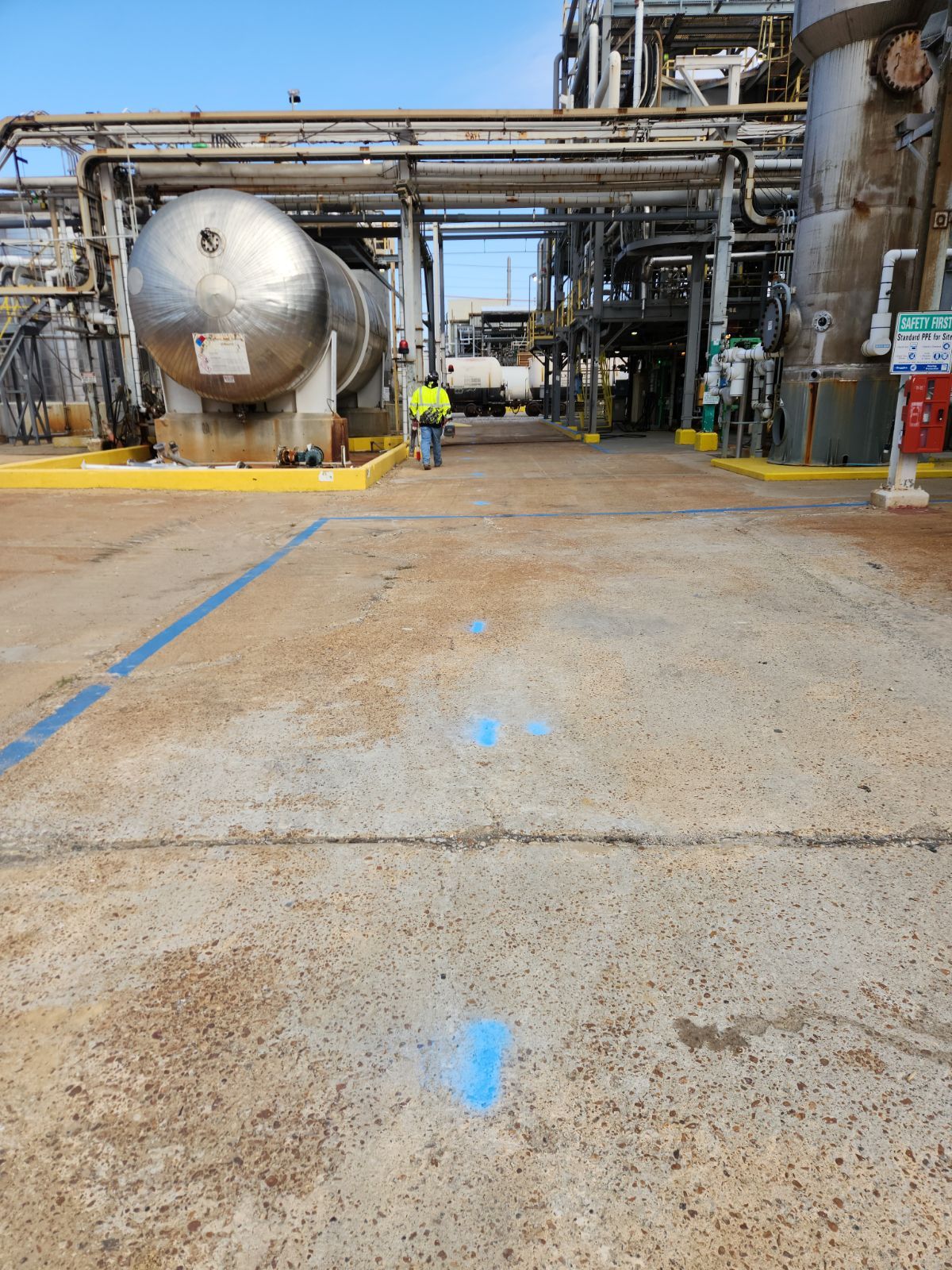 Industrial Plant Hired us to locate Water Line Loop by Alsip Locating Service, LLC