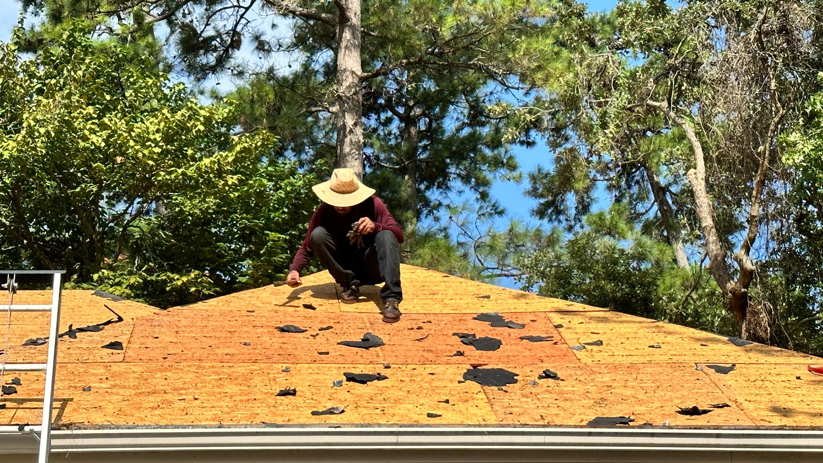 Storm-Damaged Deck Rebuilt & New Roof Installed — Spring, TX by PL Roofing & SB Roofing, LLC.