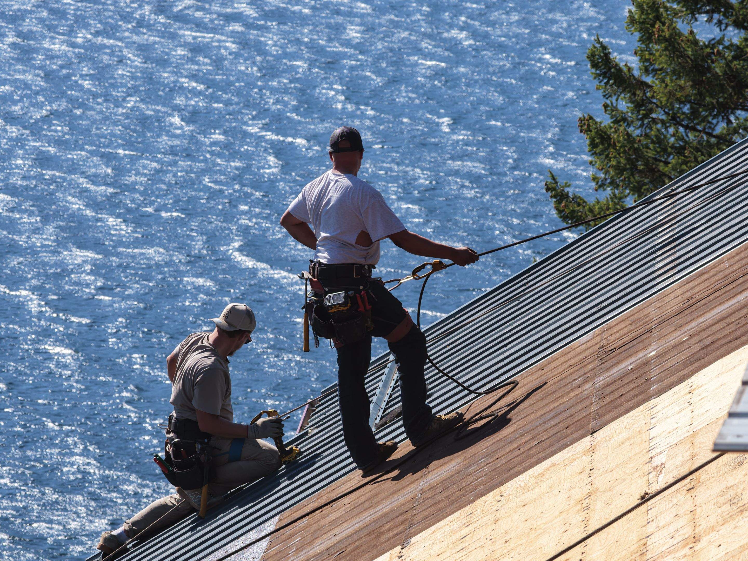 16" Mechanical - Dark Gray  by Montana Roofing Solutions