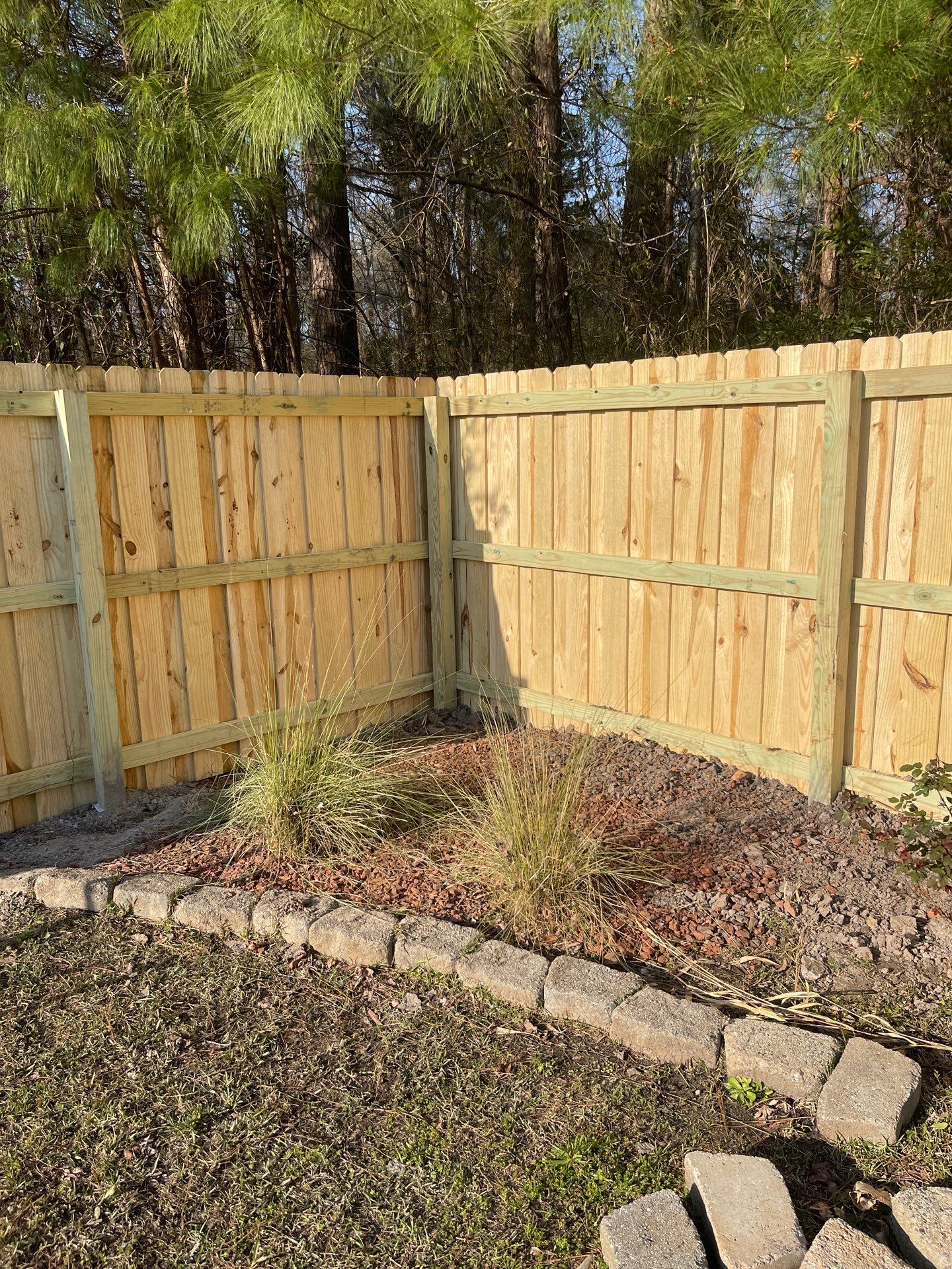 Project in New Bern by Superior Fence and Rail
