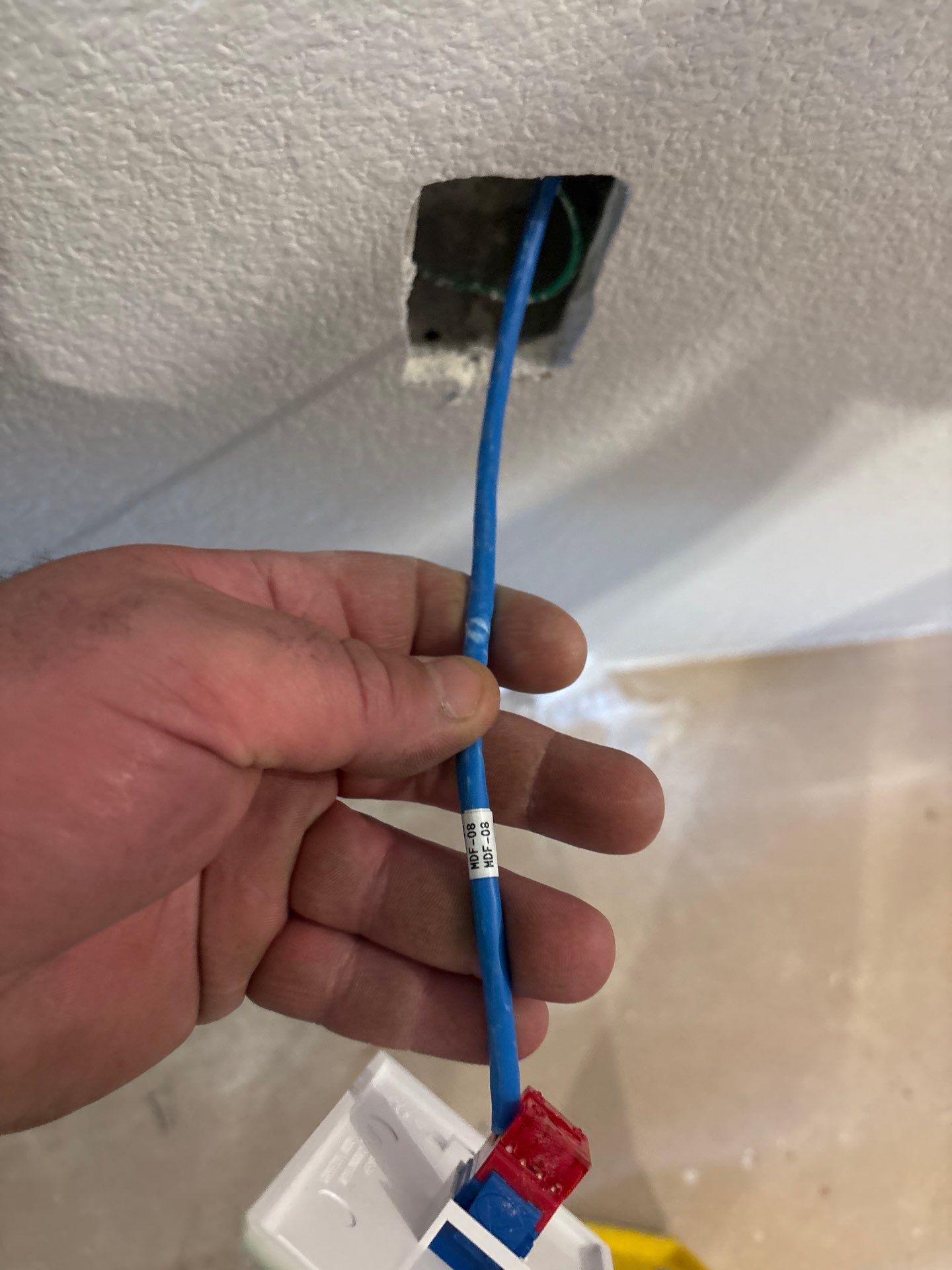 Structured Network Cabling Project in Temecula by Ring and Ping Inc.