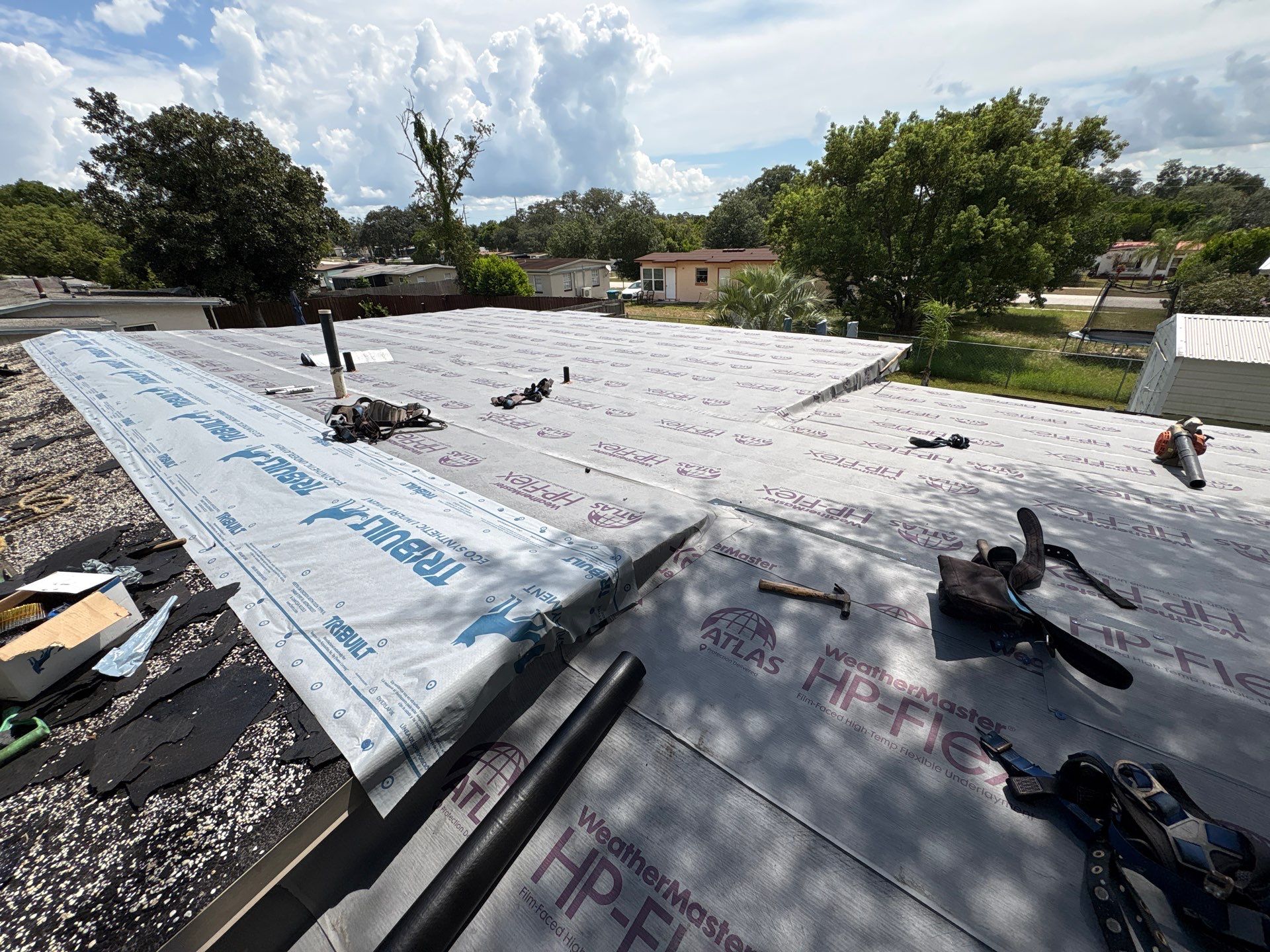 Standing Seam Metallic Copper Metal Roof Replacement in Deltona by Pinnacle Roofing Group