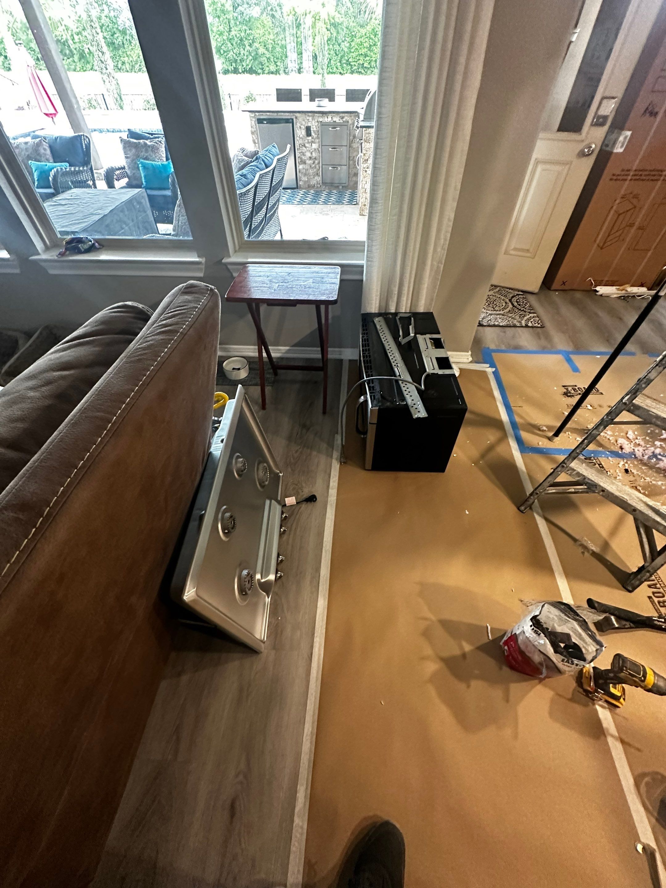 Kitchen Remodel and Outdoor Fireplace in Tomball, TX by SophAlx LLC