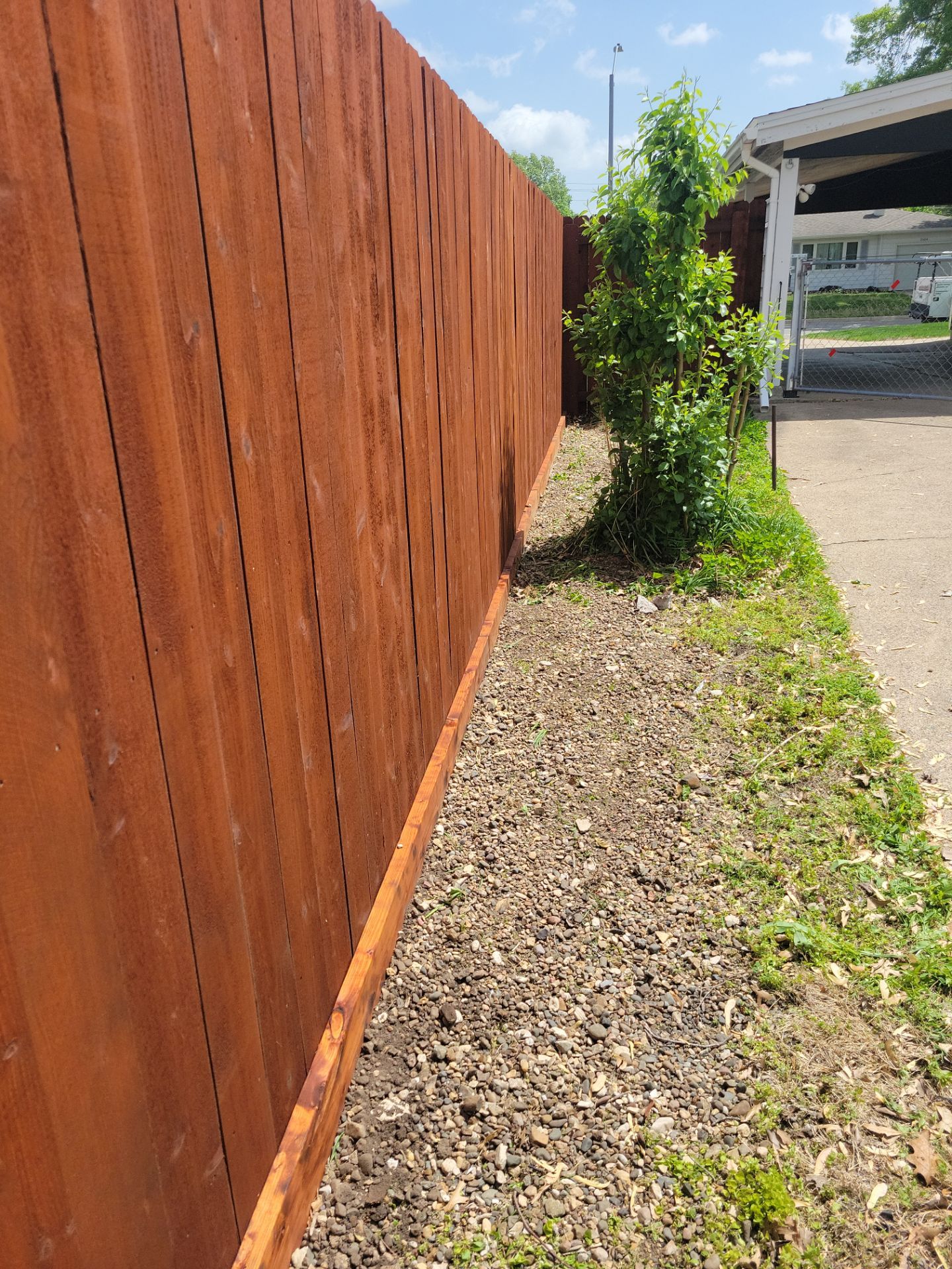 Project in Cedar Falls by Perfect Picket Fence and Stain