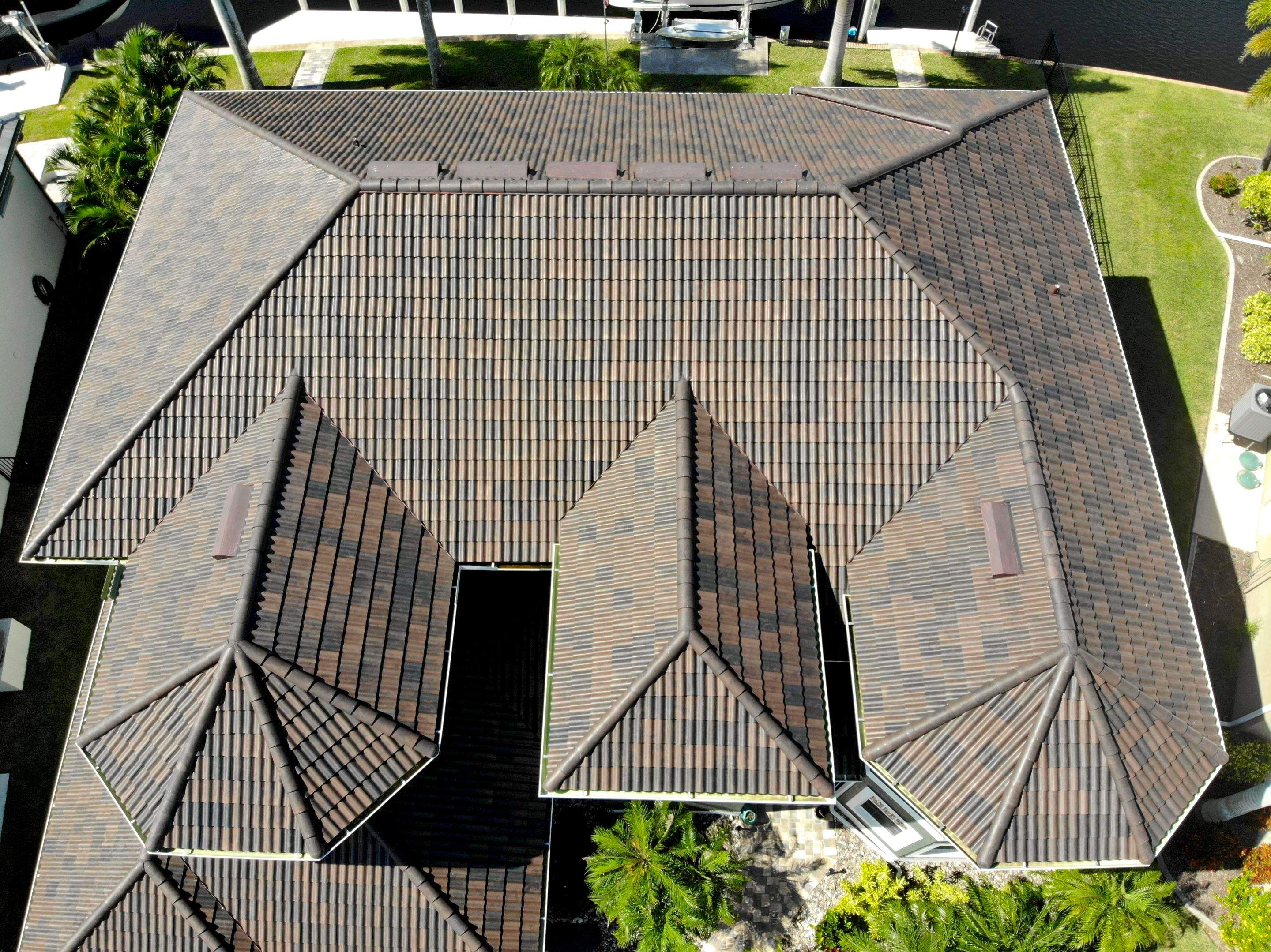 Residential Roofing Installation using Brava Spanish Tile in Punta Gorda, FL by International Roofing