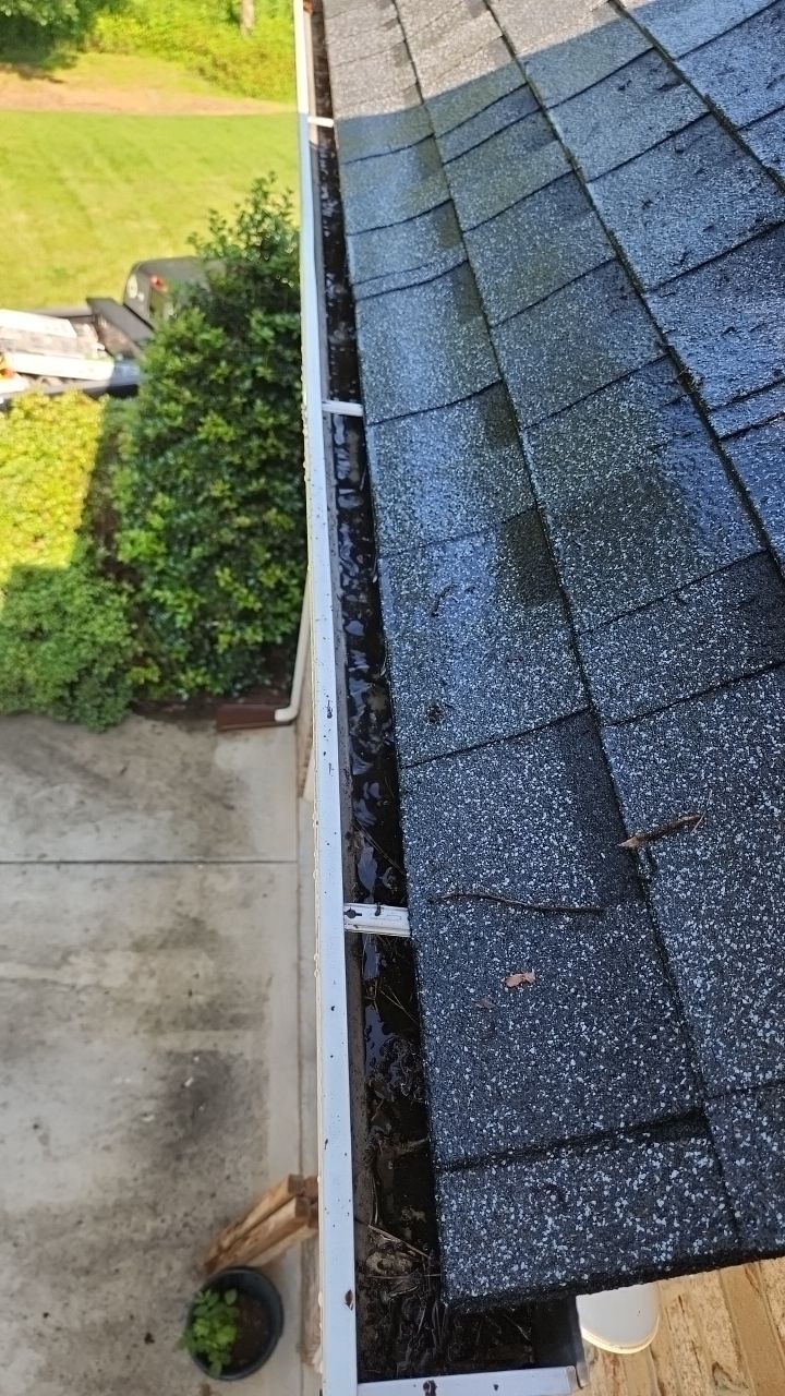 Gutter guard instalation  by Power Wash Masters LLC