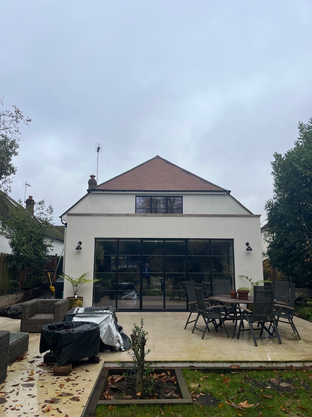 Roof Cleaning and Biocide Treatment using Honda 15lpm Low Pressure Washing Machine by Ges Exterior Cleaning ltd