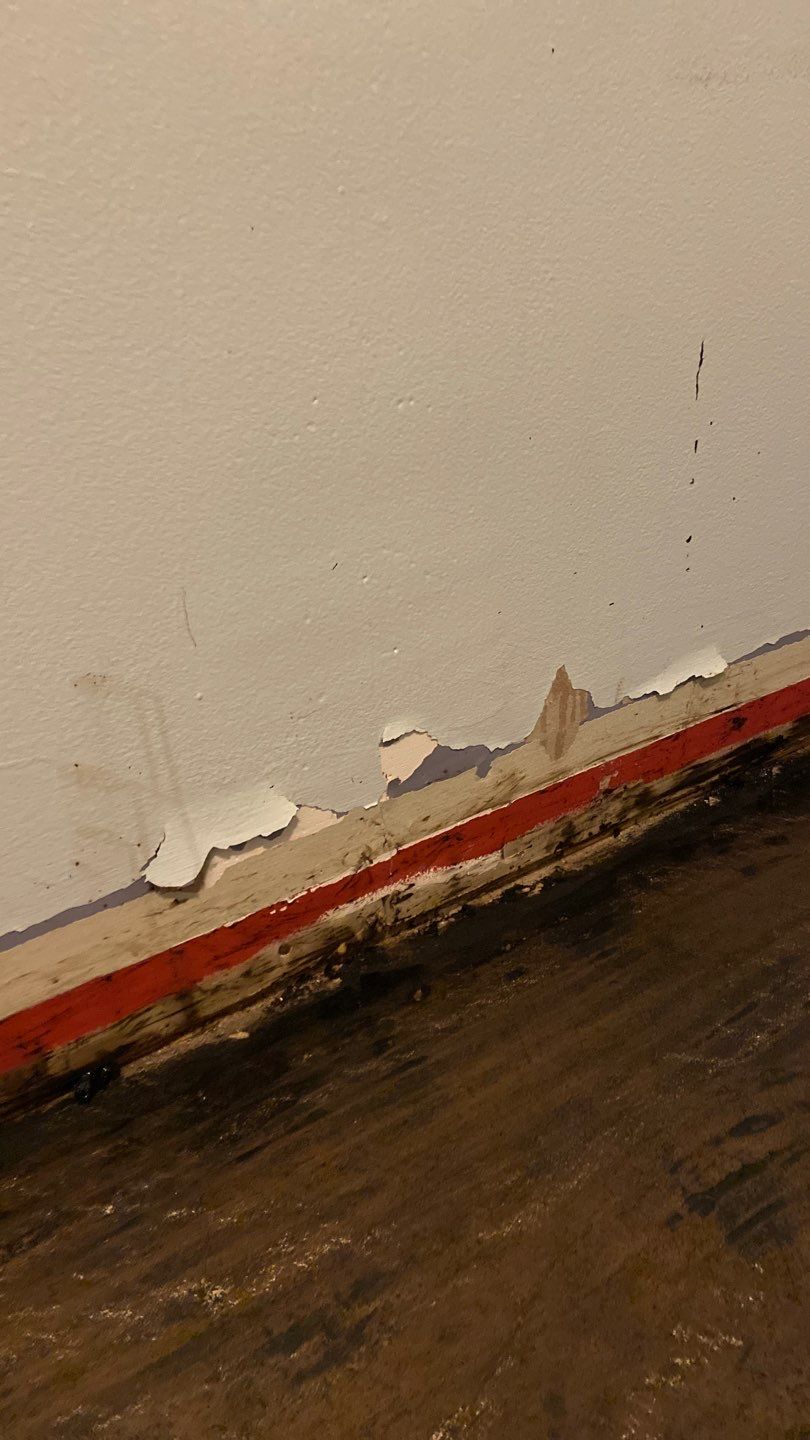 Repairs after water and asbestos remediation by ANR Restoration