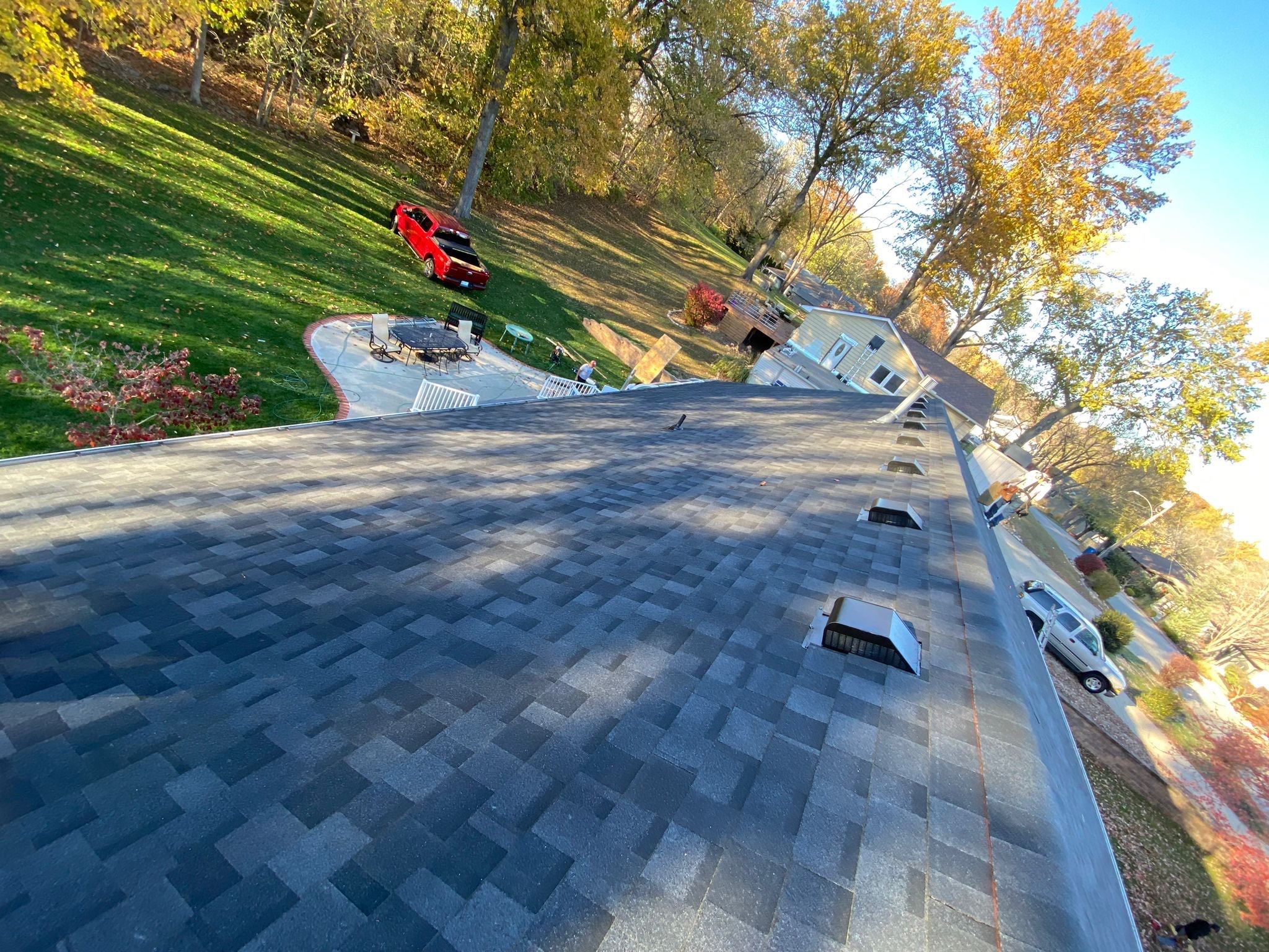 Had a storm and now a new roof! by EEC  Windows, Siding & Roofing 