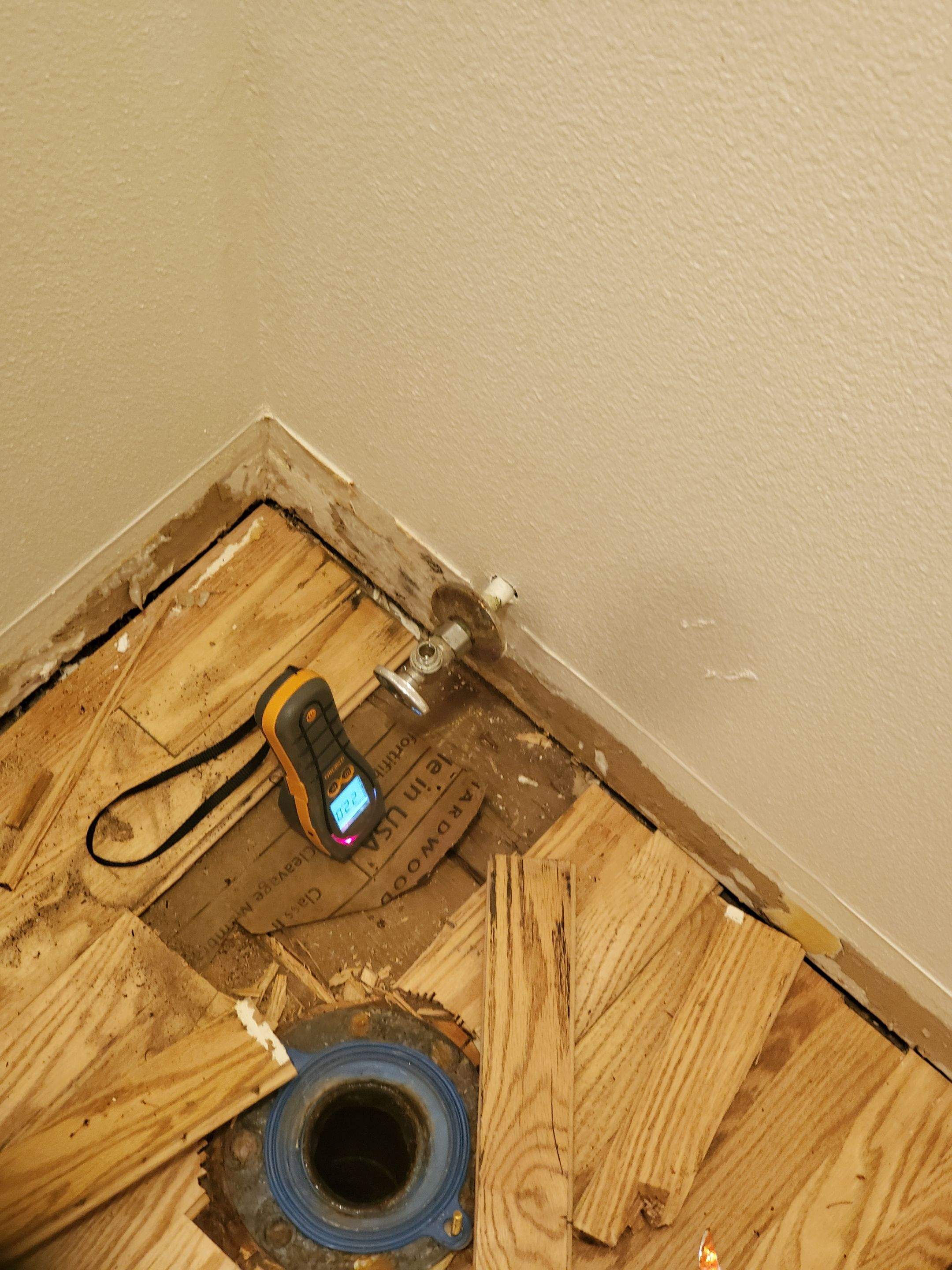 Water Damage using Air Movers by Construction Now LLC