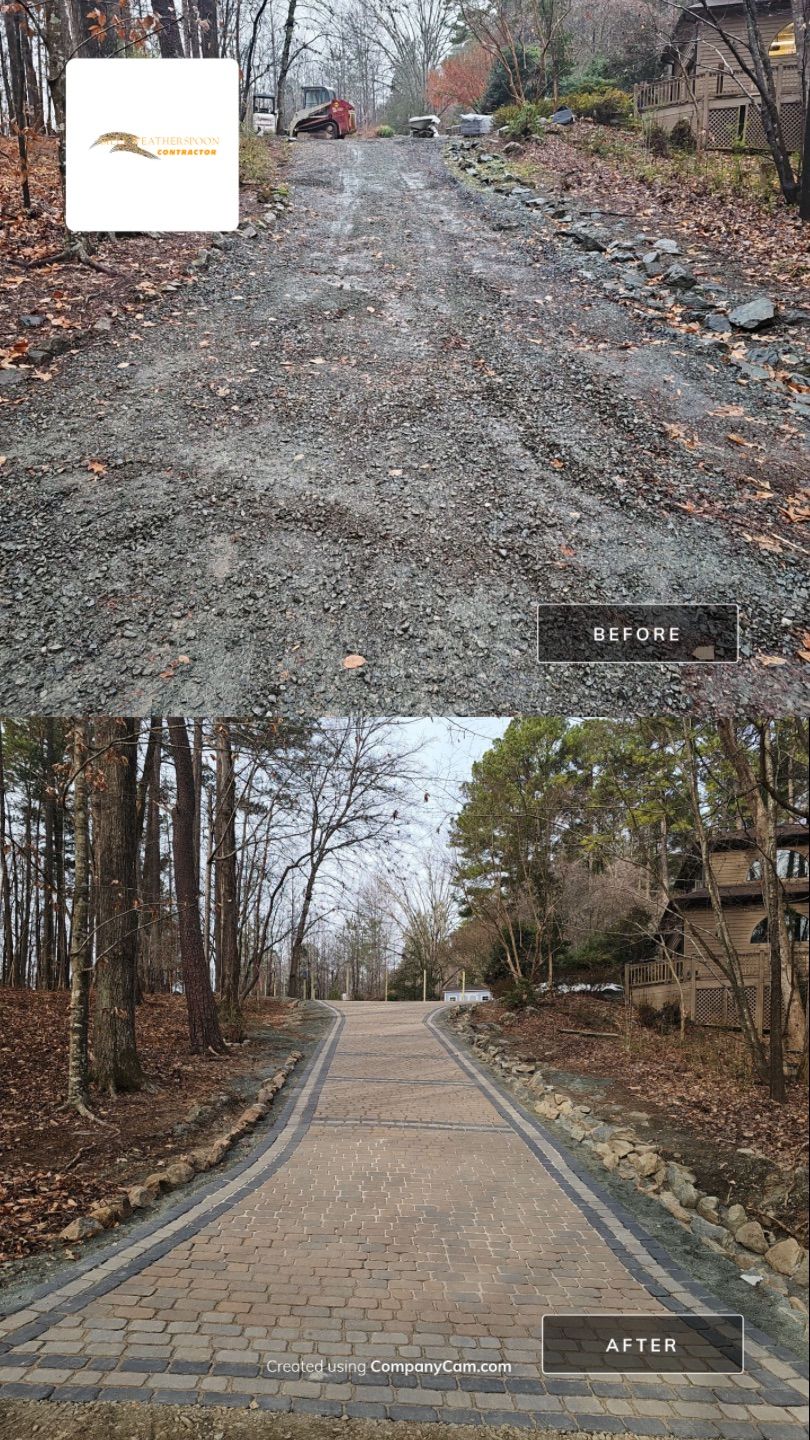 Permeable Paver & Sauna Build by Billy Weatherspoon Contractor