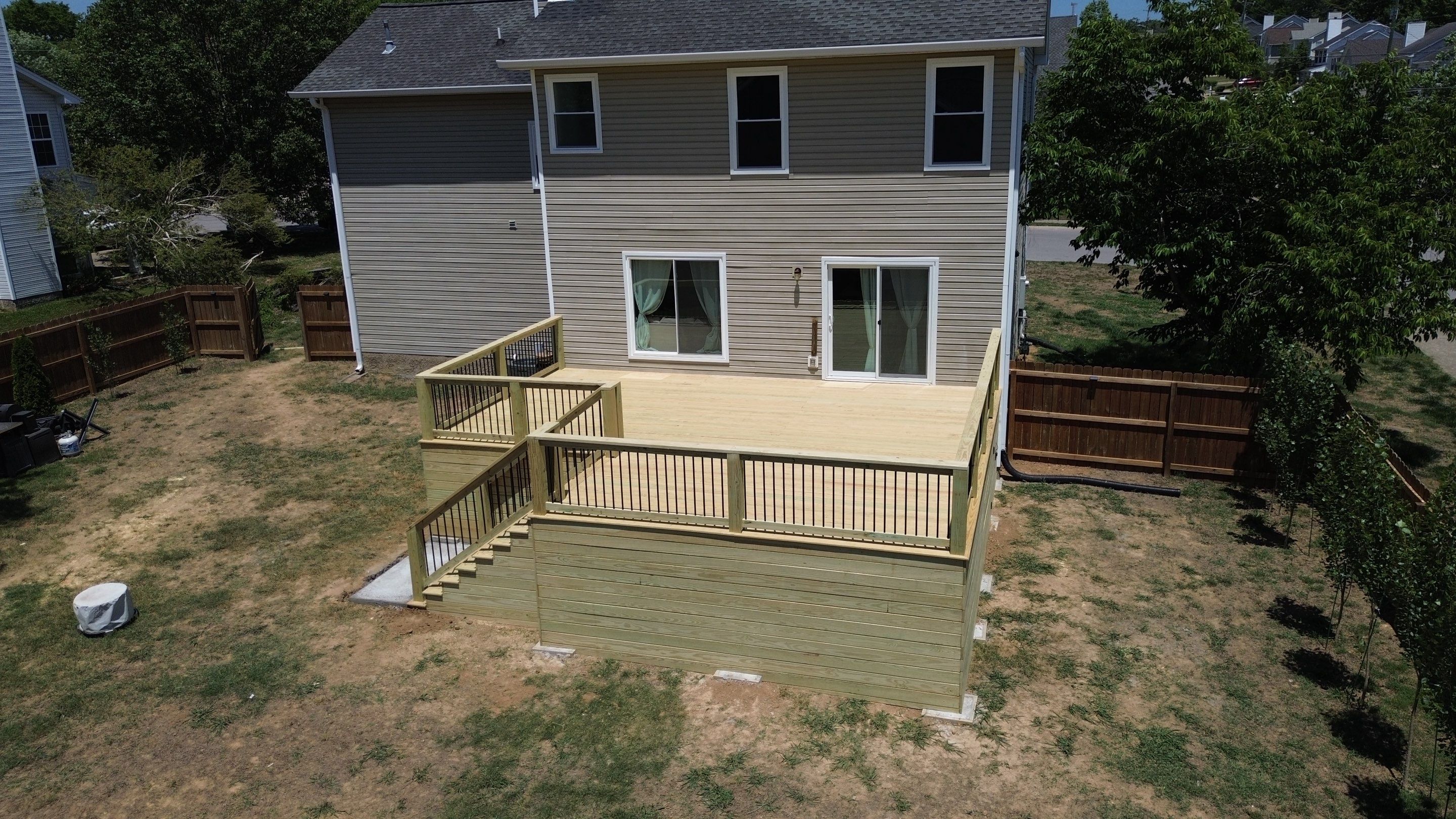 Deck Build in Hermitage by Music City Improvements