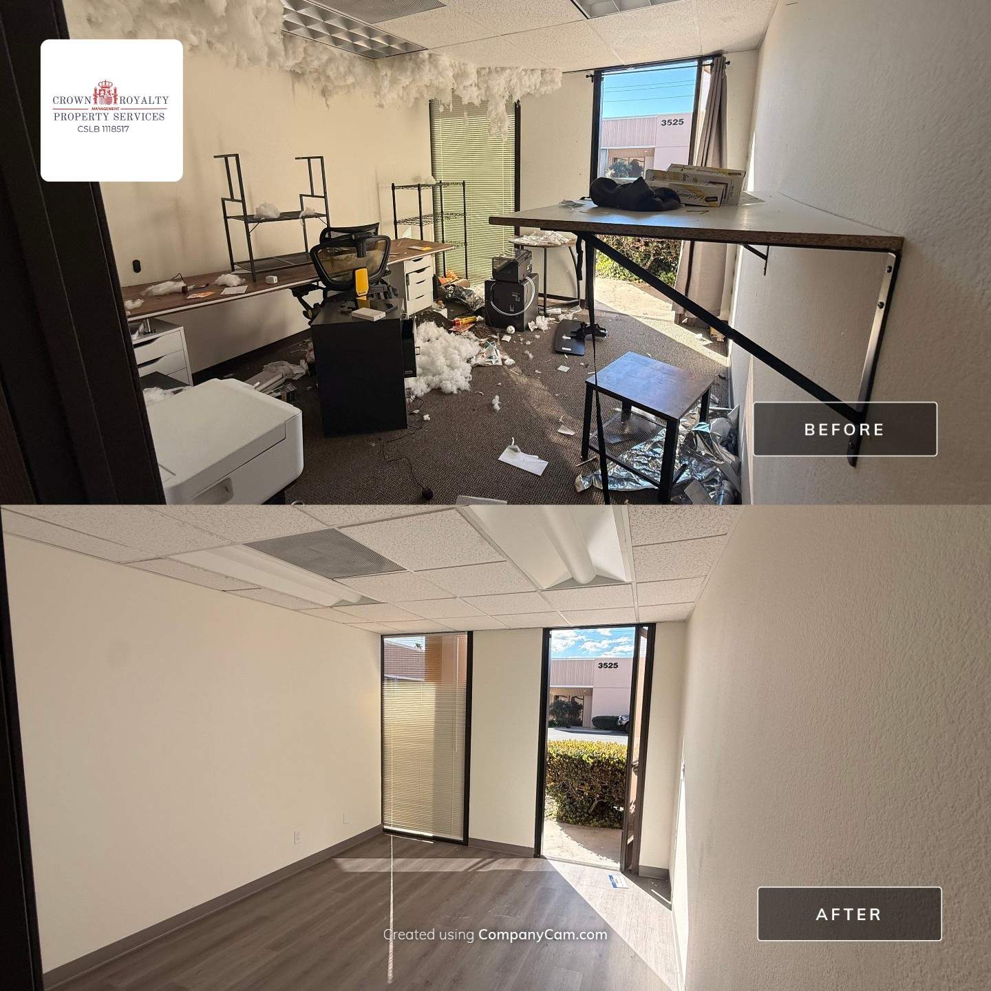 Before and After - ICSC by Crown Royalty Property Services 