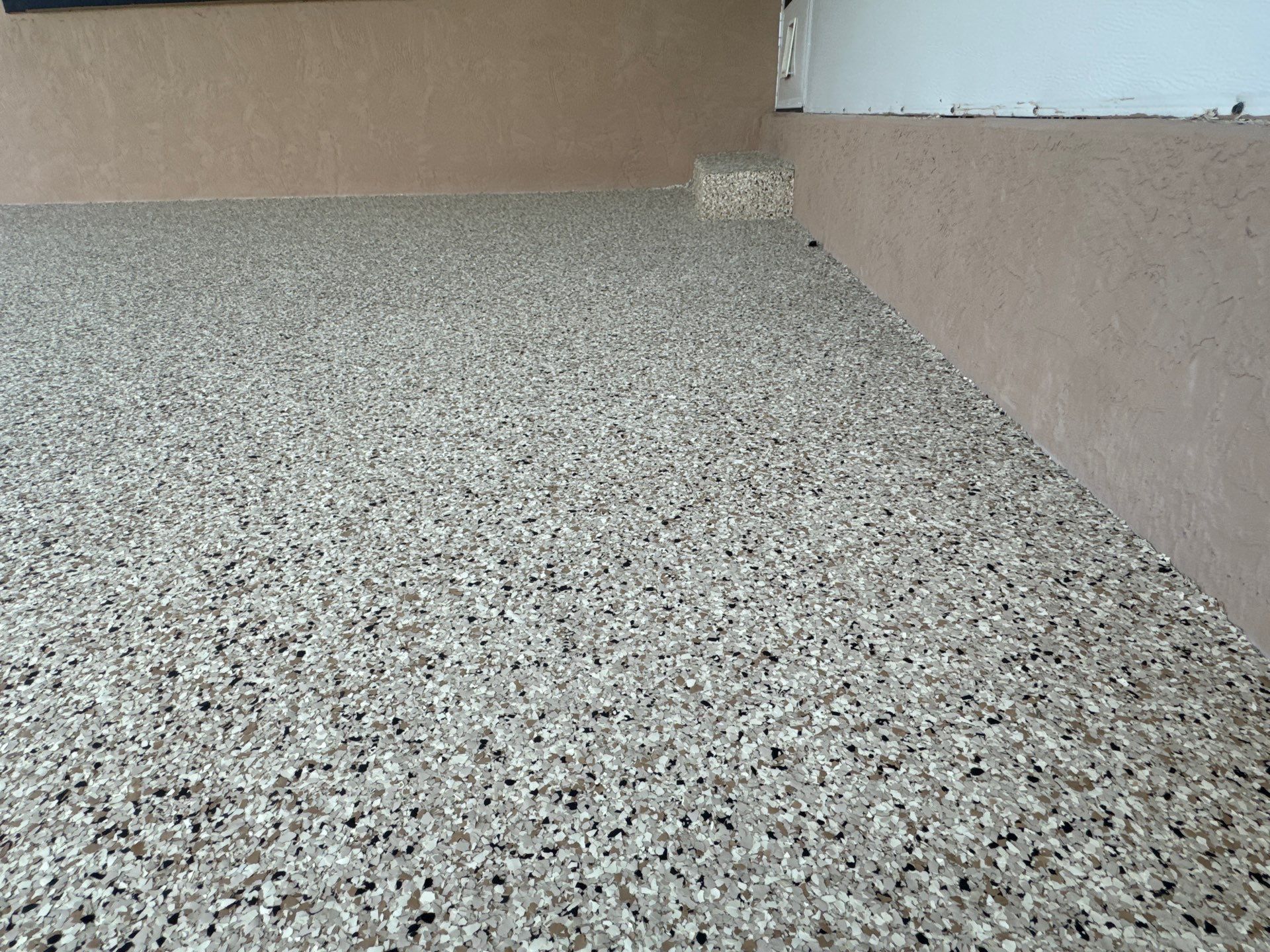 Porches Project in Chiefland, FL in Driftwood by Cross Creek Concrete Coatings