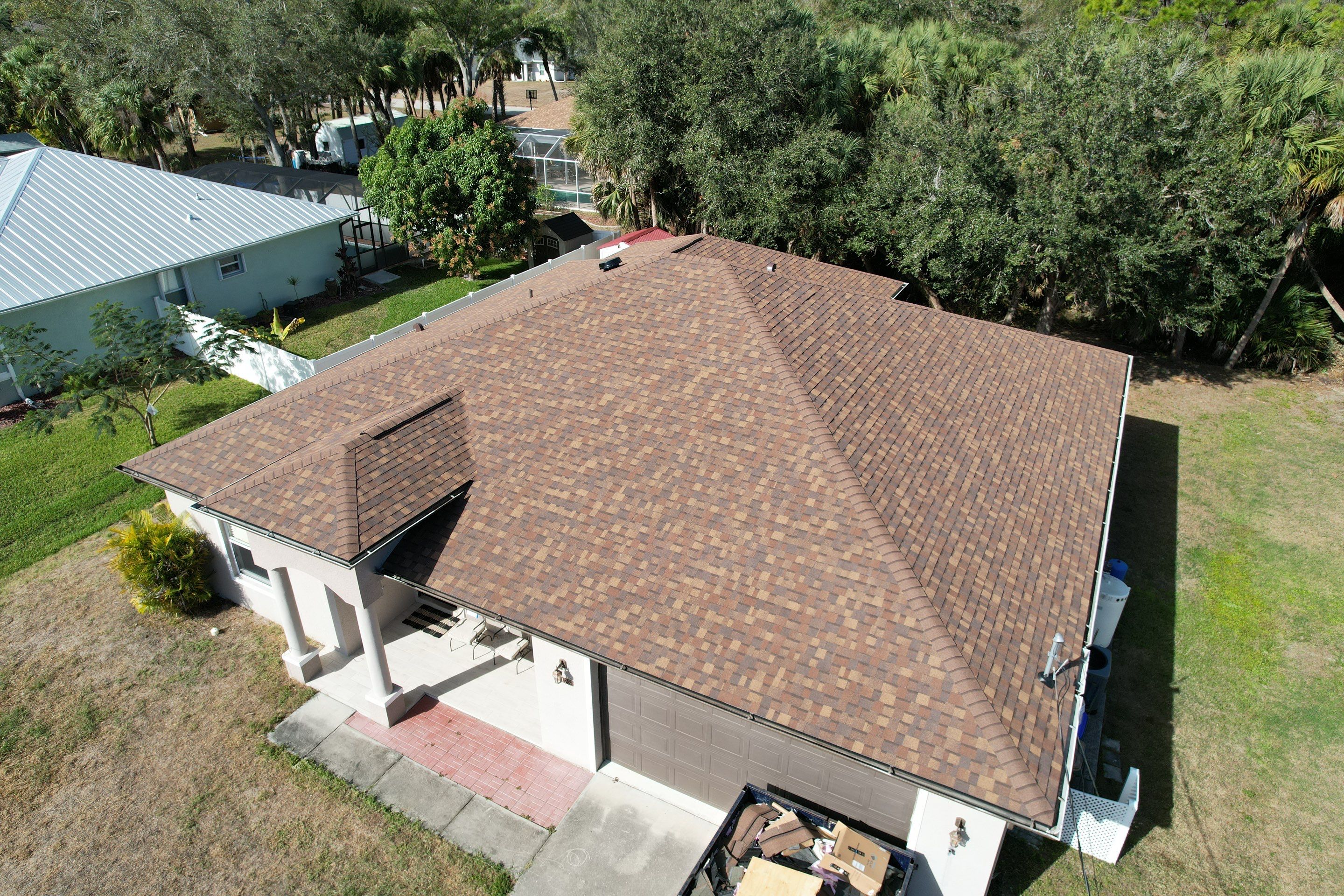 Shingle Project in North Port by Silks Roofing