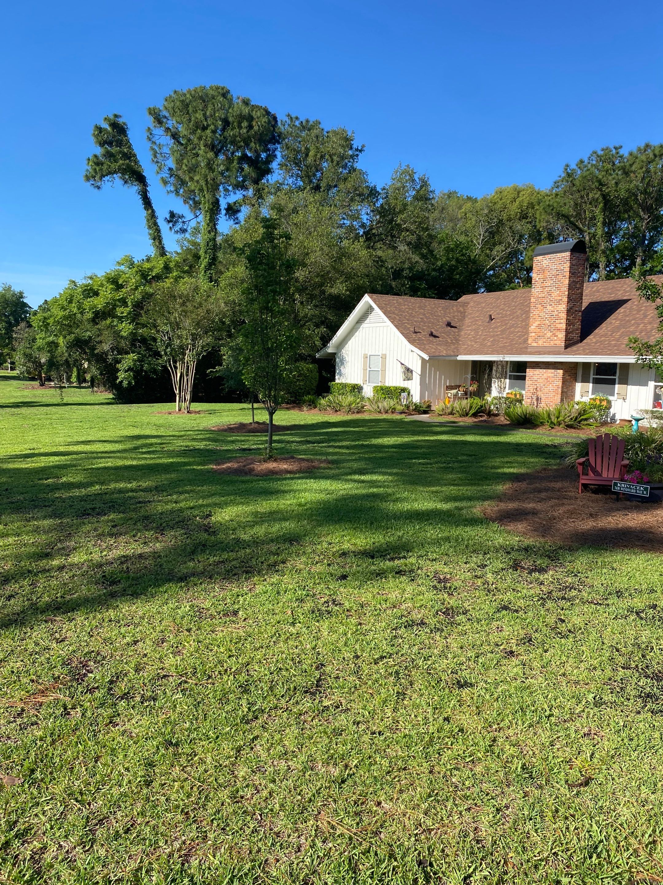 Deerwood Resident | Pine Straw & Topsoil Install by ProGreen Services