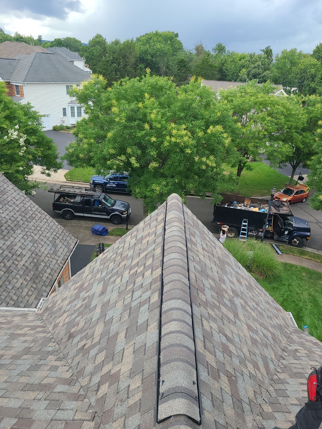 Haymarket: Roof Replacement with CertainTeed Landmark Pro Designer Shingles in Max Def Weathered Wood by RM Banning, Inc.