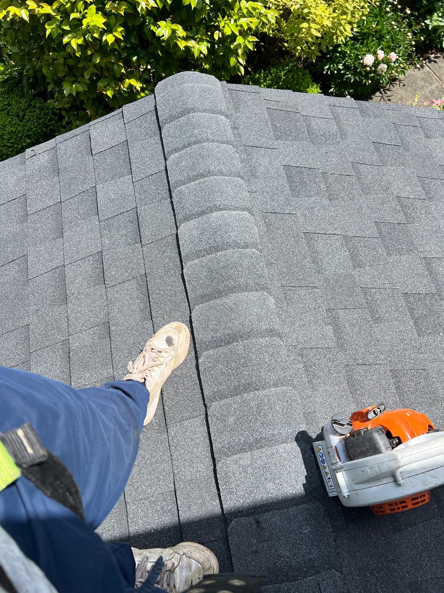 Residential Roofing Installation using GAF HDZ Shingles by Roofing Formula LLC